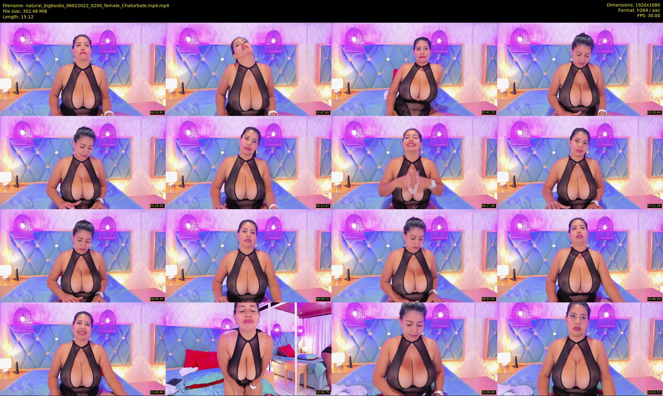 natural_bigboobs — 16 minute Chaturbate female cam show recording, 1080p, Feb 6, 2022