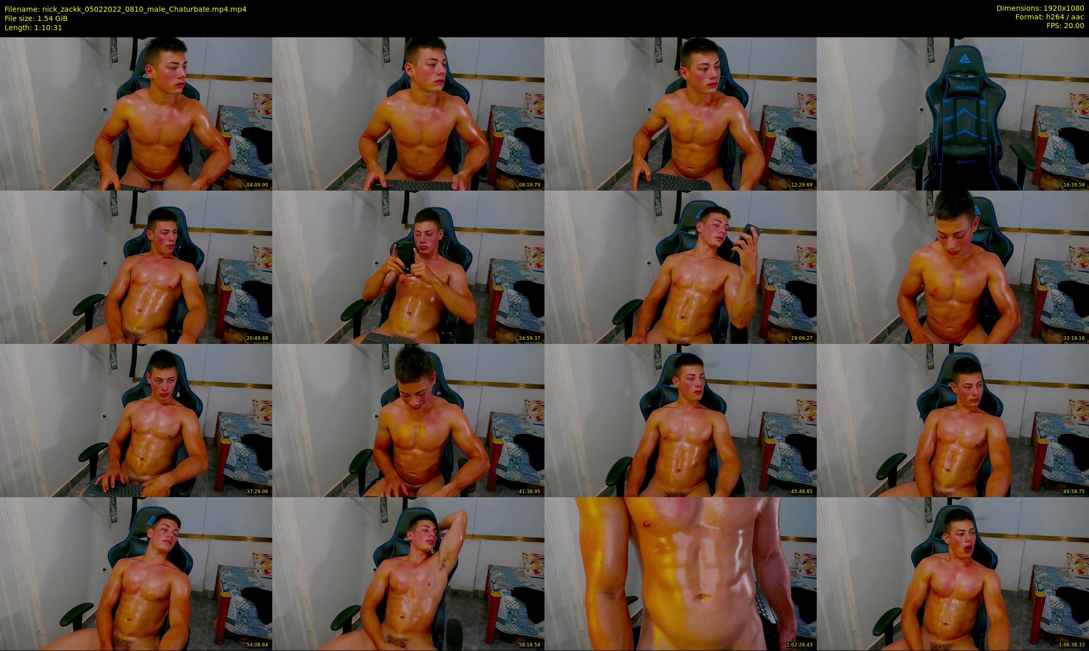 nick_zackk — 71 minute Chaturbate male cam show recording, 1080p, Feb 5, 2022