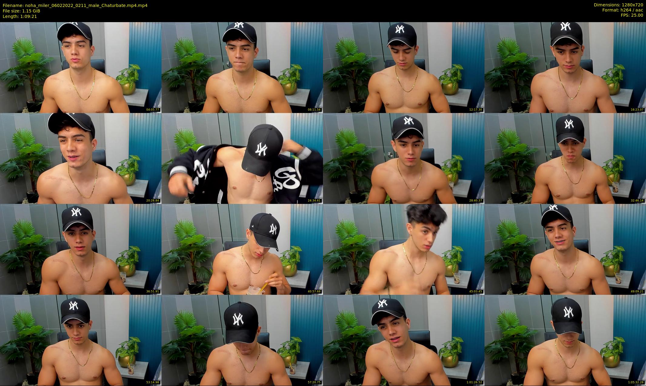 noha_miler — 70 minute Chaturbate male cam show recording, 720p, Feb 6, 2022