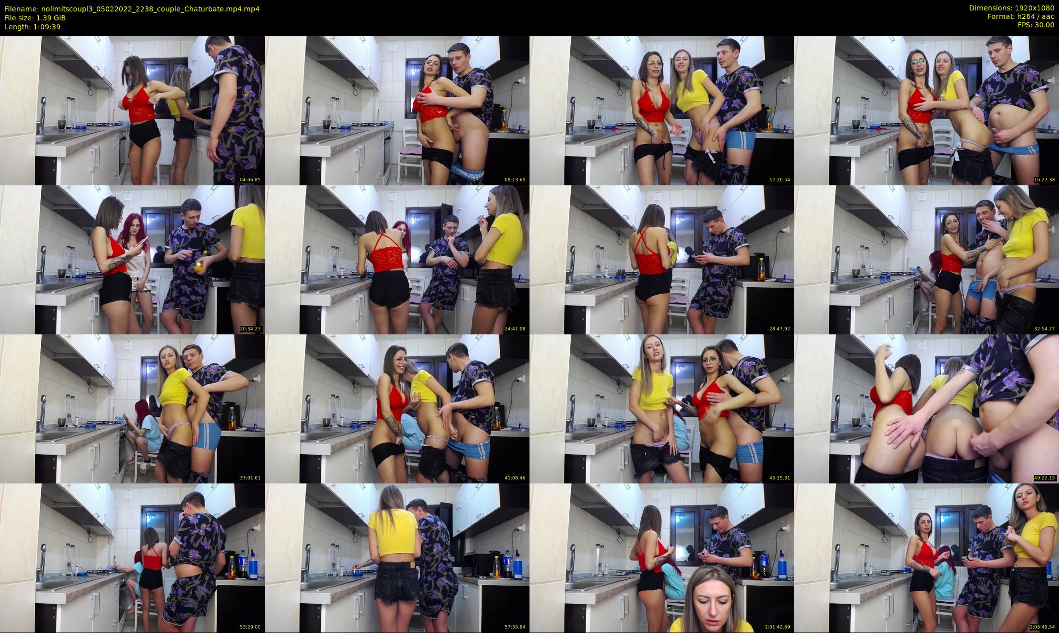 nolimitscoupl3 — 70 minute Chaturbate couple cam show recording, 1080p, Feb 5, 2022