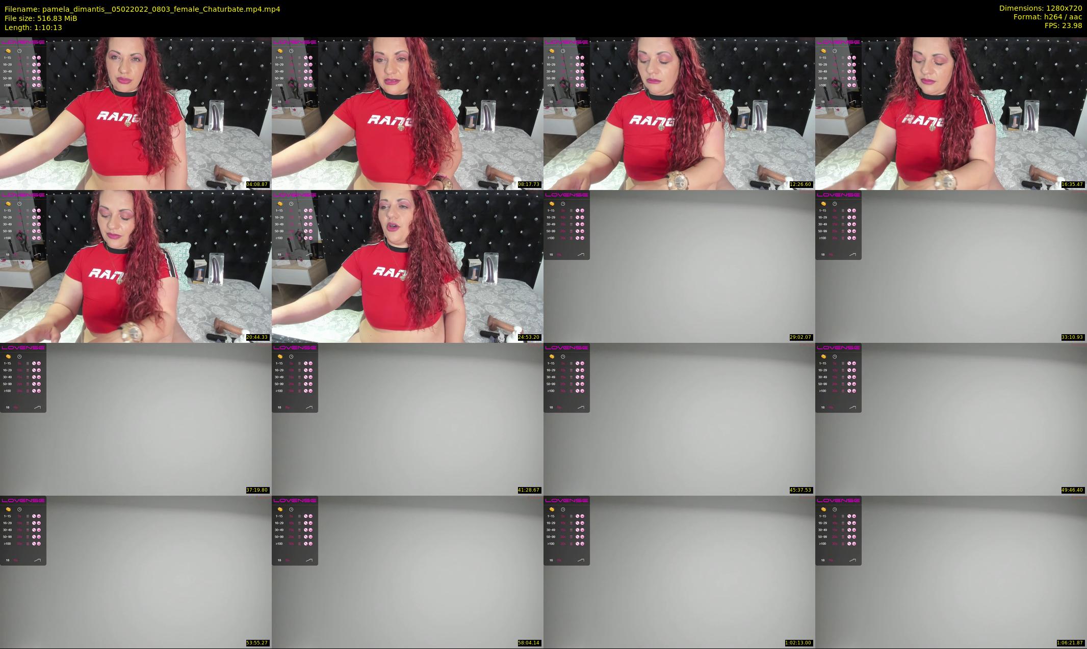 pamela_dimantis_ — 71 minute Chaturbate female cam show recording, 720p, Feb 5, 2022