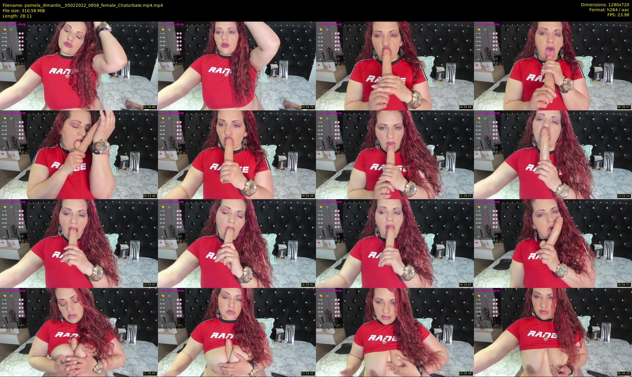 pamela_dimantis_ — 29 minute Chaturbate female cam show recording, 720p, Feb 5, 2022