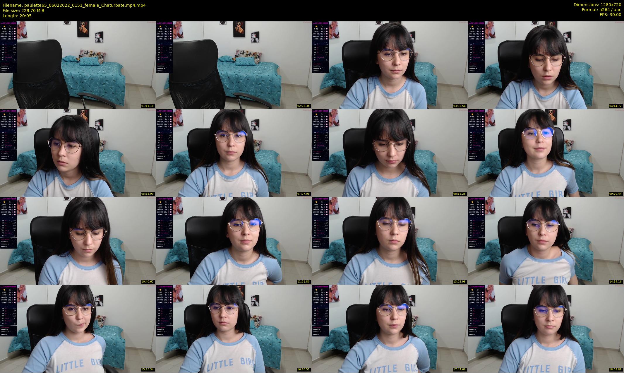 paulette65 — 21 minute Chaturbate female cam show recording, 720p, Feb 6, 2022