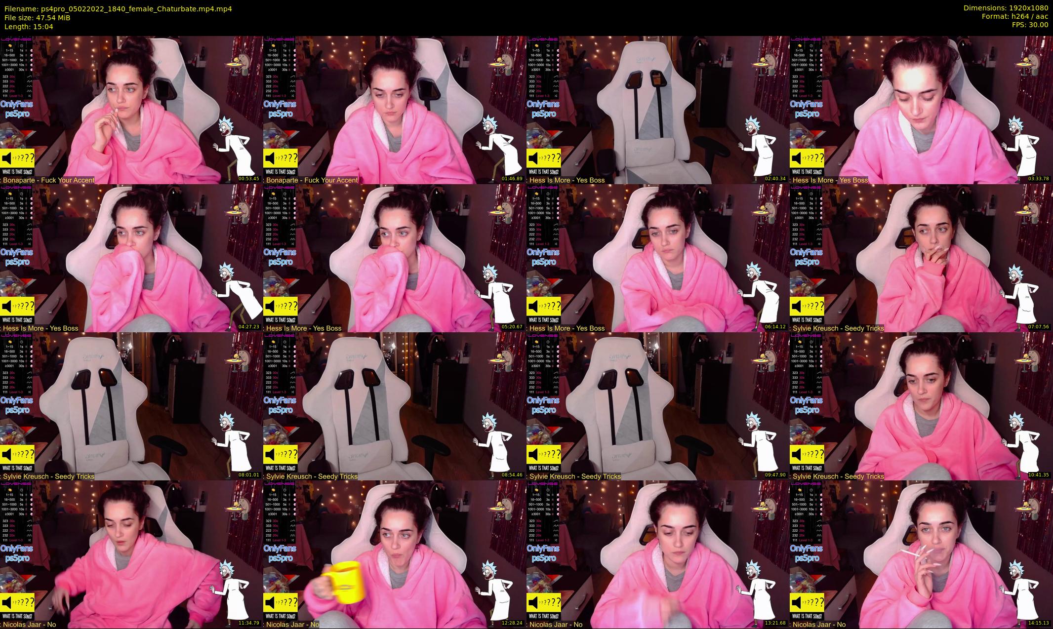ps4pro — 16 minute Chaturbate female cam show recording, 1080p, Feb 5, 2022