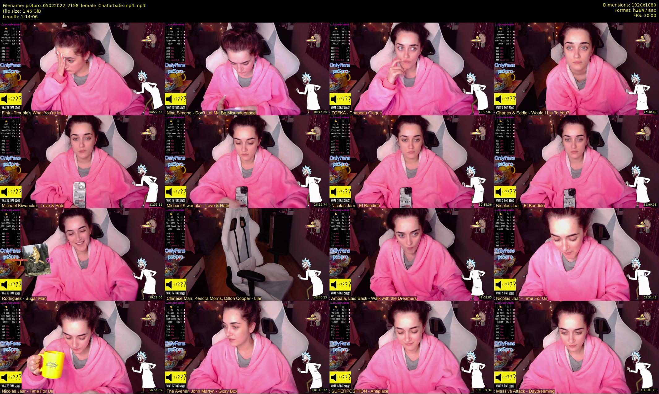 ps4pro — 75 minute Chaturbate female cam show recording, 1080p, Feb 5, 2022