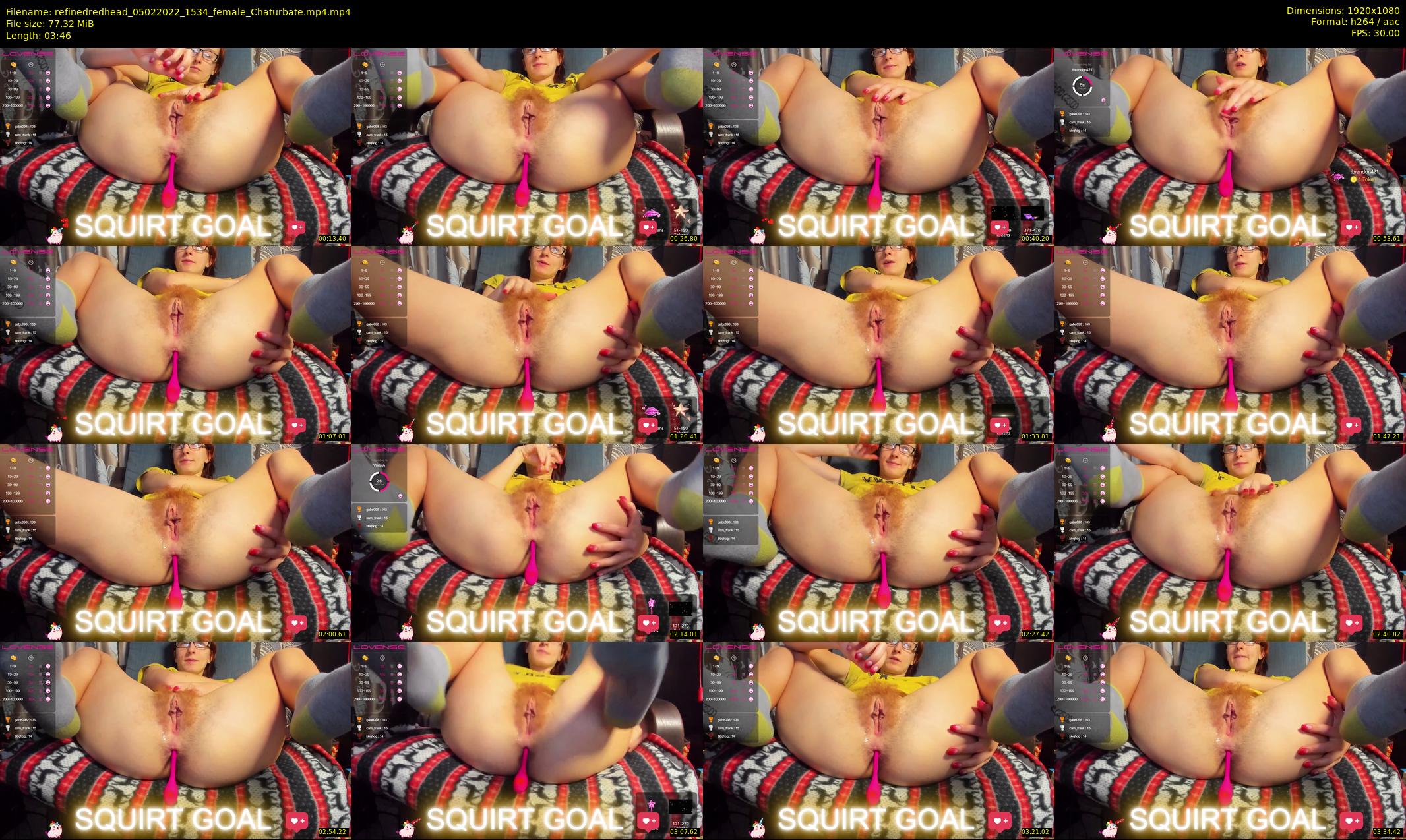 refinedredhead — 4 minute Chaturbate female cam show recording, 1080p, Feb 5, 2022