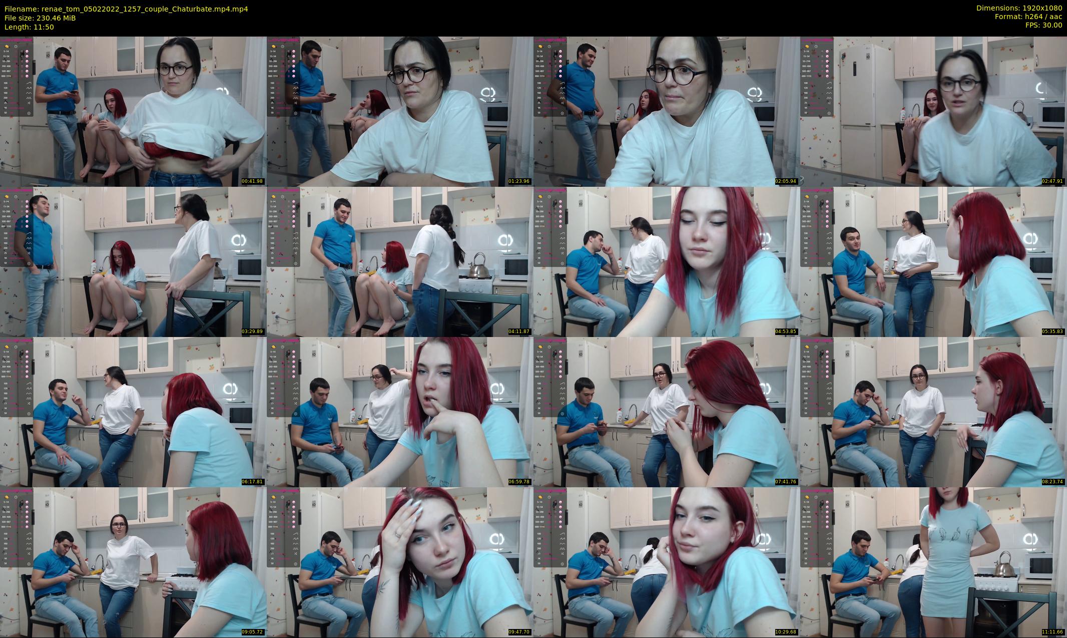 renae_tom — 12 minute Chaturbate couple cam show recording, 1080p, Feb 5, 2022