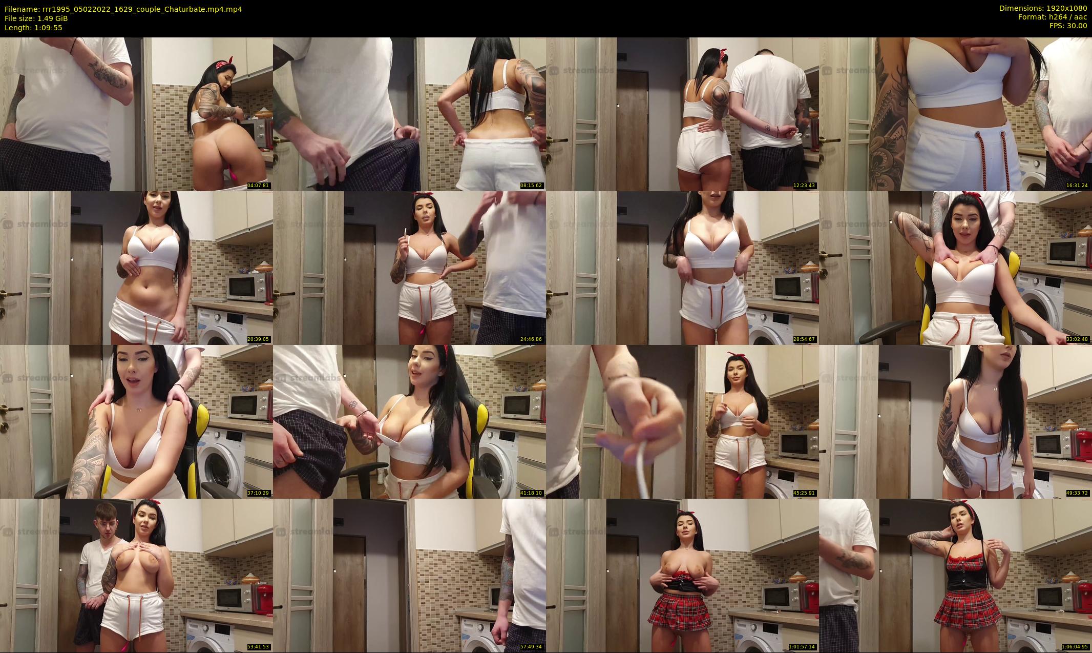 rrr1995 — 70 minute Chaturbate couple cam show recording, 1080p, Feb 5, 2022