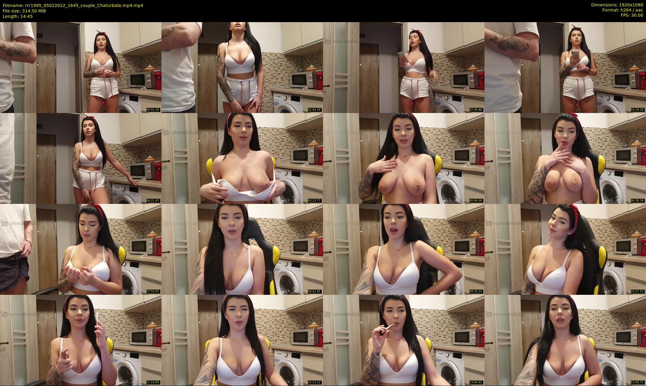 rrr1995 — 15 minute Chaturbate couple cam show recording, 1080p, Feb 5, 2022