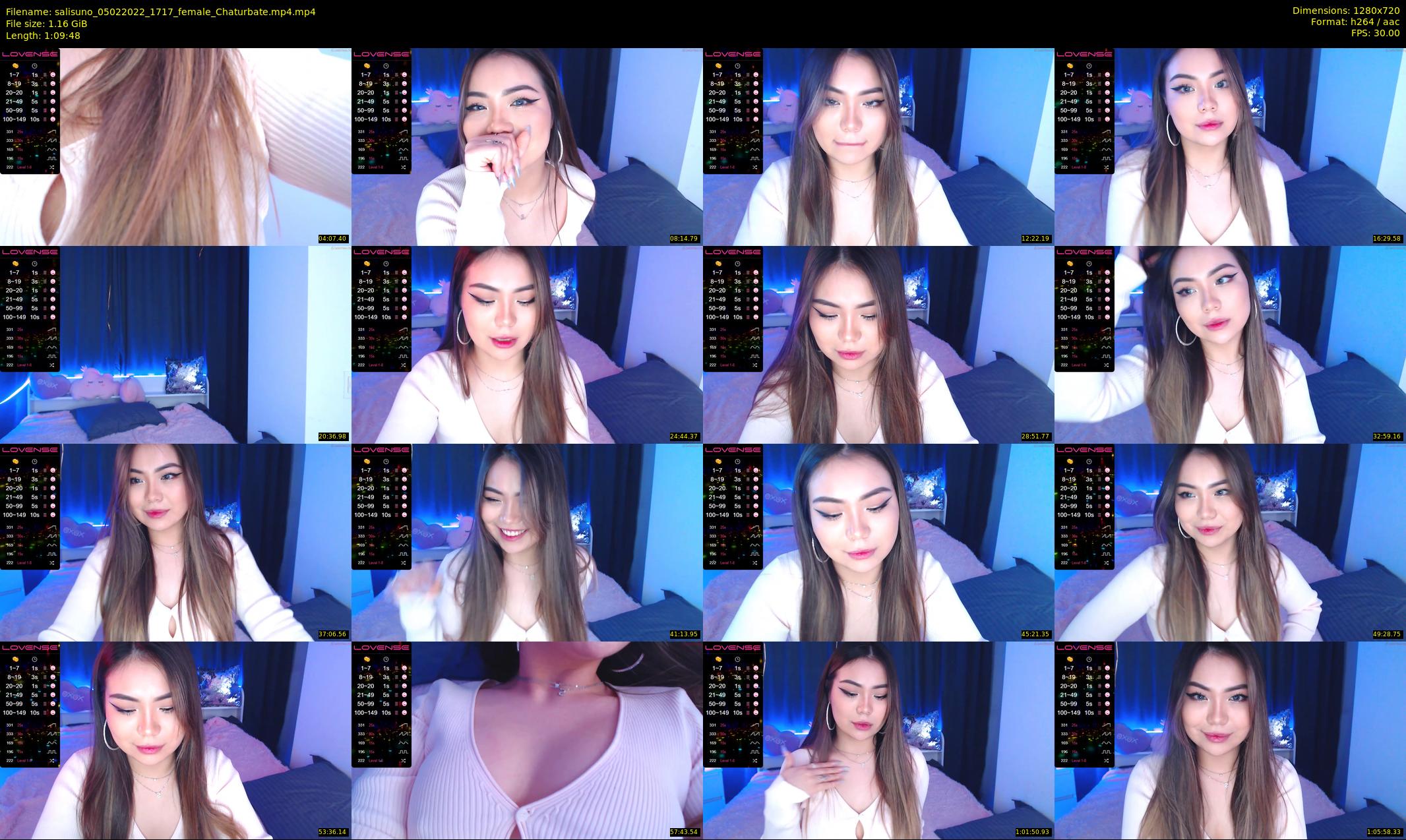 salisuno — 70 minute Chaturbate female cam show recording, 720p, Feb 5, 2022