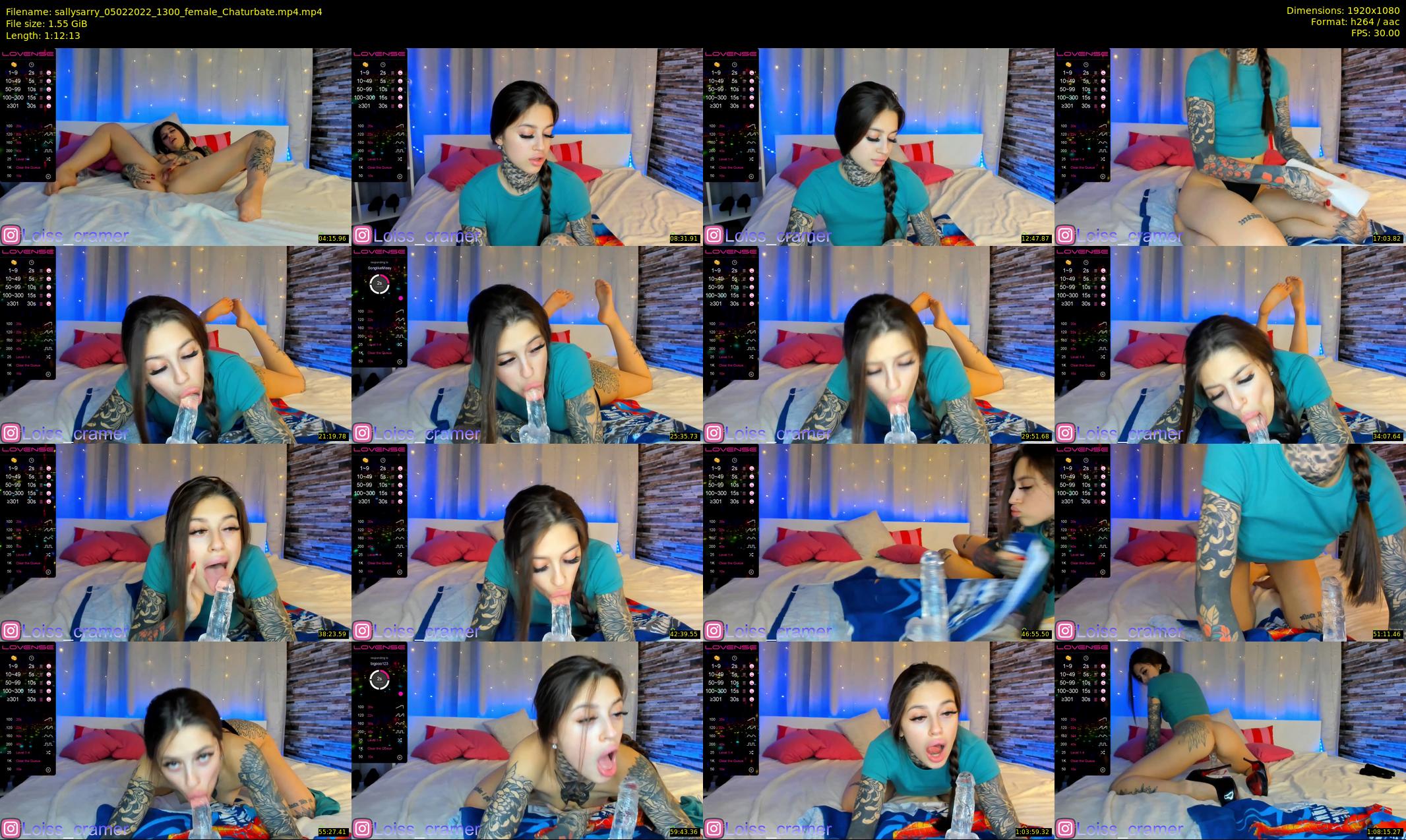 sallysarry — 73 minute Chaturbate couple cam show recording, 1080p, Feb 5, 2022