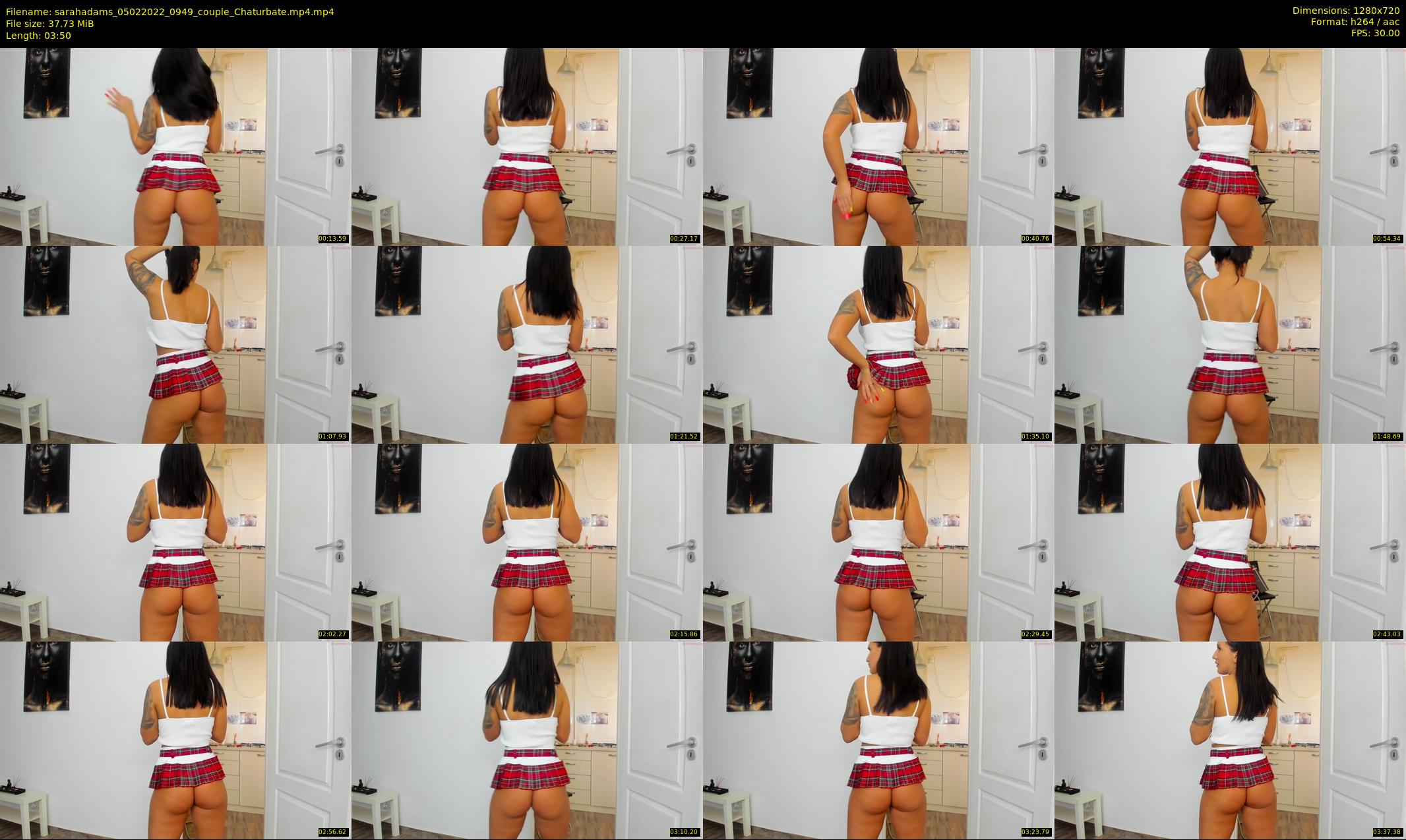 sarahadams — 4 minute Chaturbate female cam show recording, 720p, Feb 5, 2022