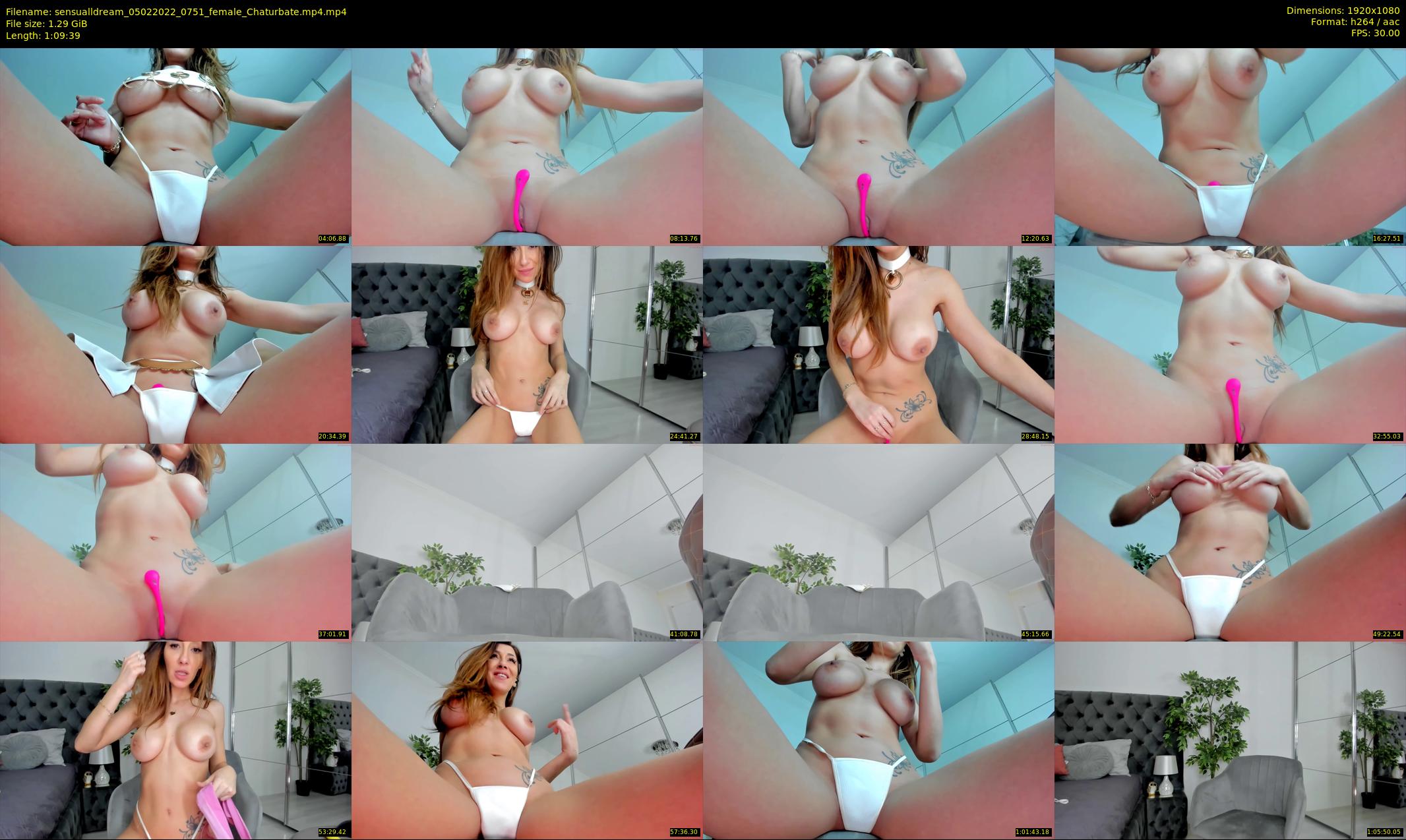 sensualldream — 70 minute Chaturbate female cam show recording, 1080p, Feb 5, 2022