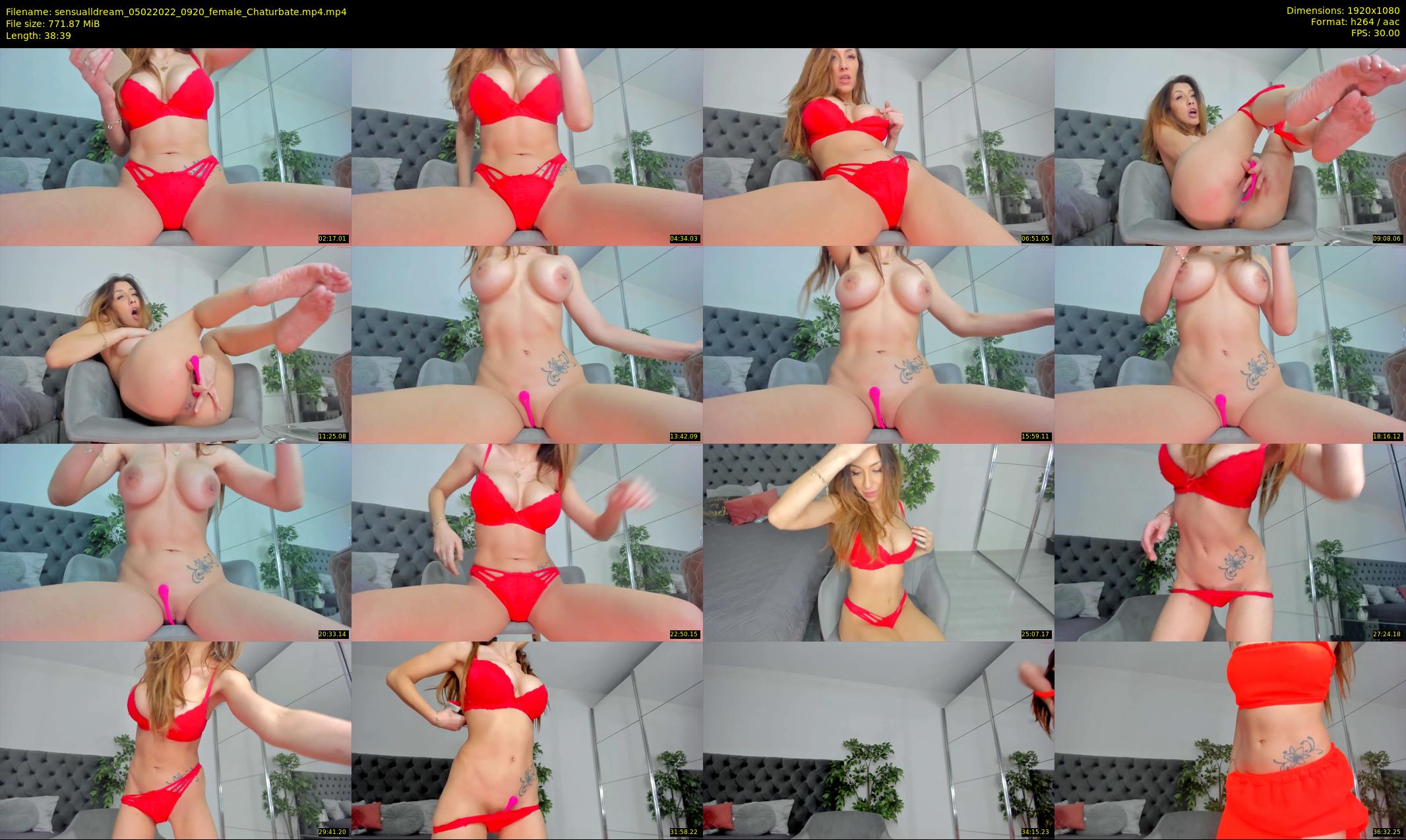 sensualldream — 39 minute Chaturbate female cam show recording, 1080p, Feb 5, 2022