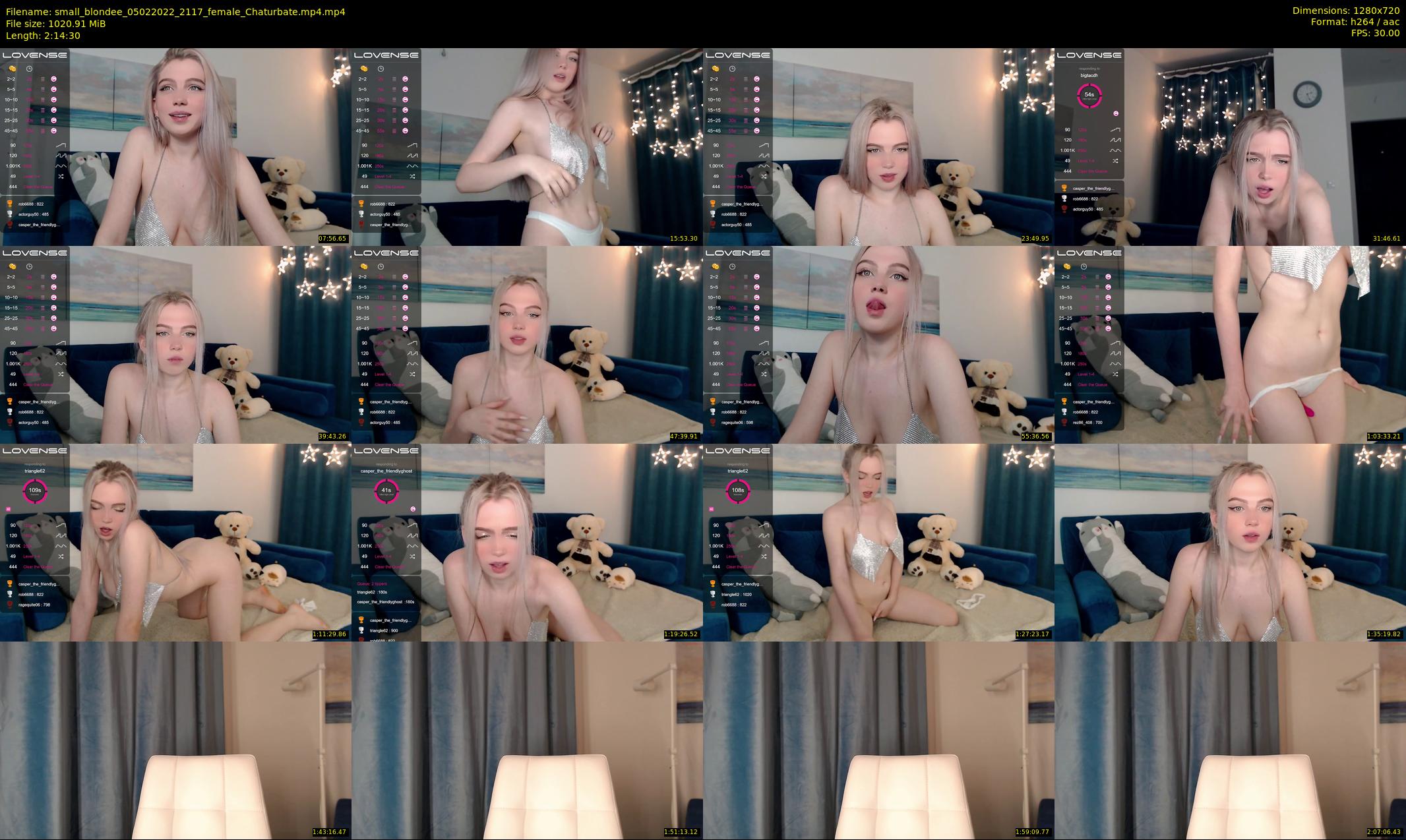 small_blondee — 135 minute Chaturbate female cam show recording, 720p, Feb 5, 2022
