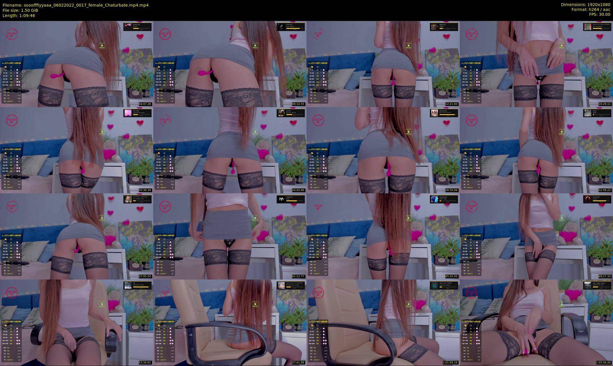 sooofffiyyaaa — 70 minute Chaturbate female cam show recording, 1080p, Feb 6, 2022