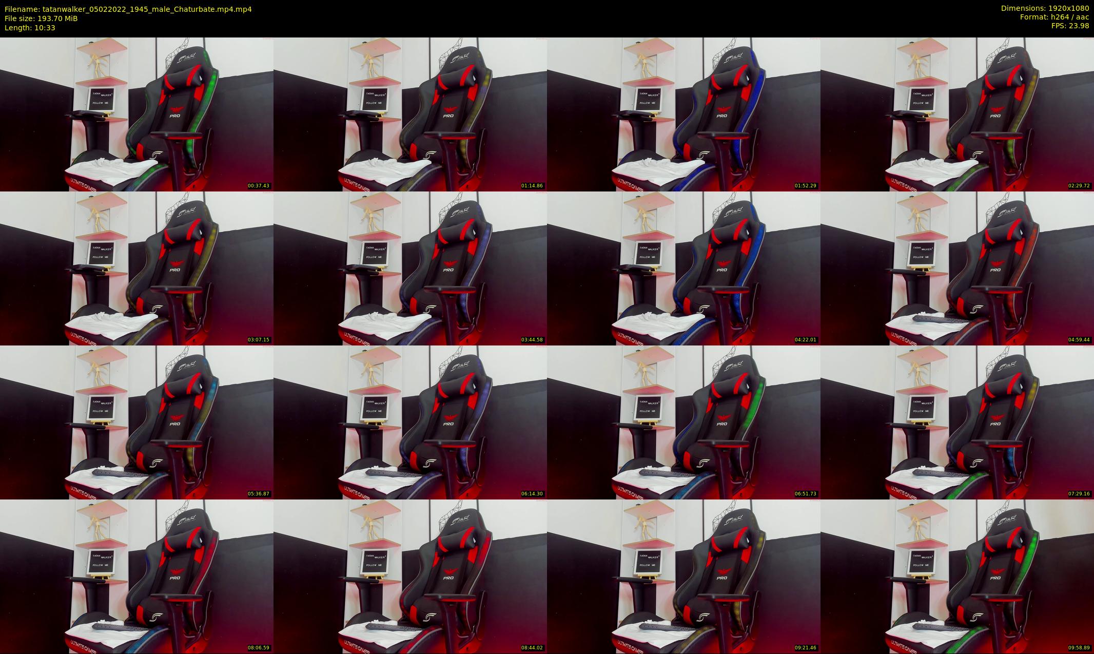 tatanwalker — 11 minute Chaturbate male cam show recording, 1080p, Feb 5, 2022