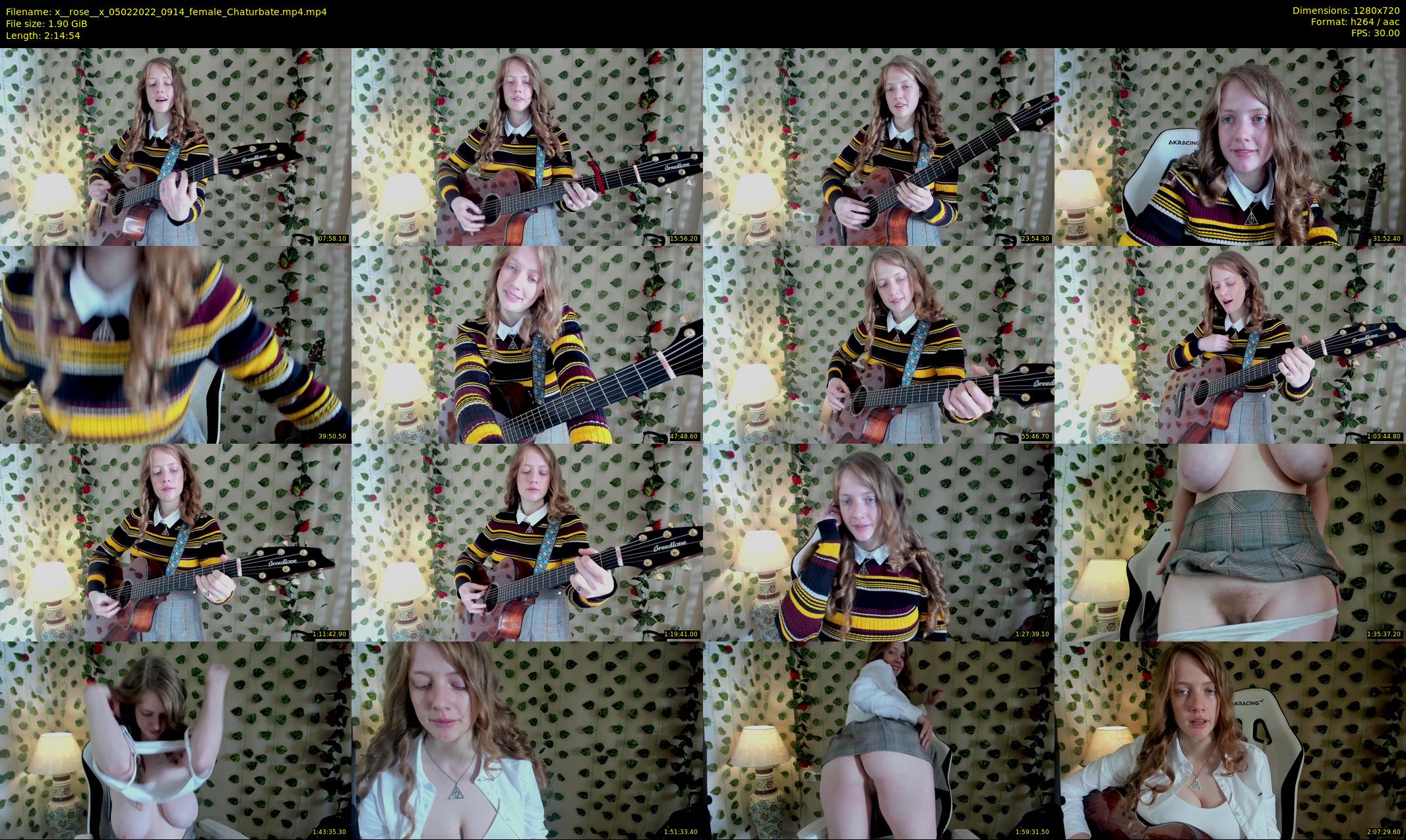 x__rose__x — 135 minute Chaturbate female cam show recording, 720p, Feb 5, 2022