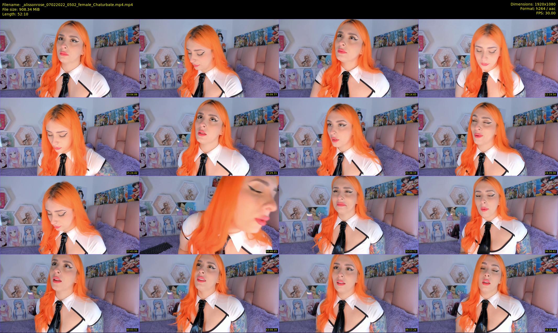 _alissonrose — 53 minute Chaturbate female cam show recording, 1080p, Feb 7, 2022