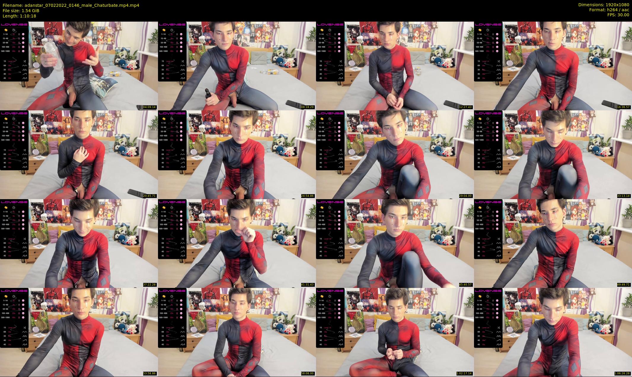 adanstar — 71 minute Chaturbate male cam show recording, 1080p, Feb 7, 2022