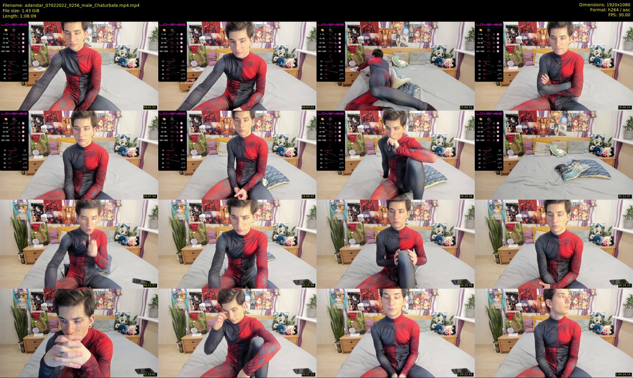 adanstar — 69 minute Chaturbate male cam show recording, 1080p, Feb 7, 2022
