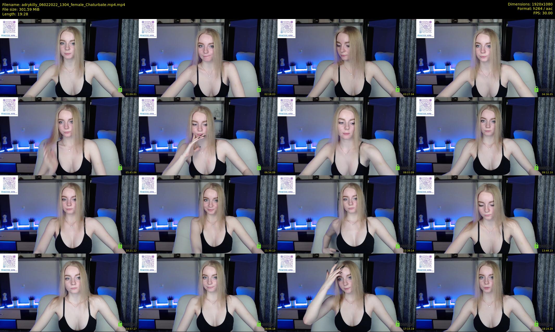 adrykilly — 20 minute Chaturbate female cam show recording, 1080p, Feb 6, 2022