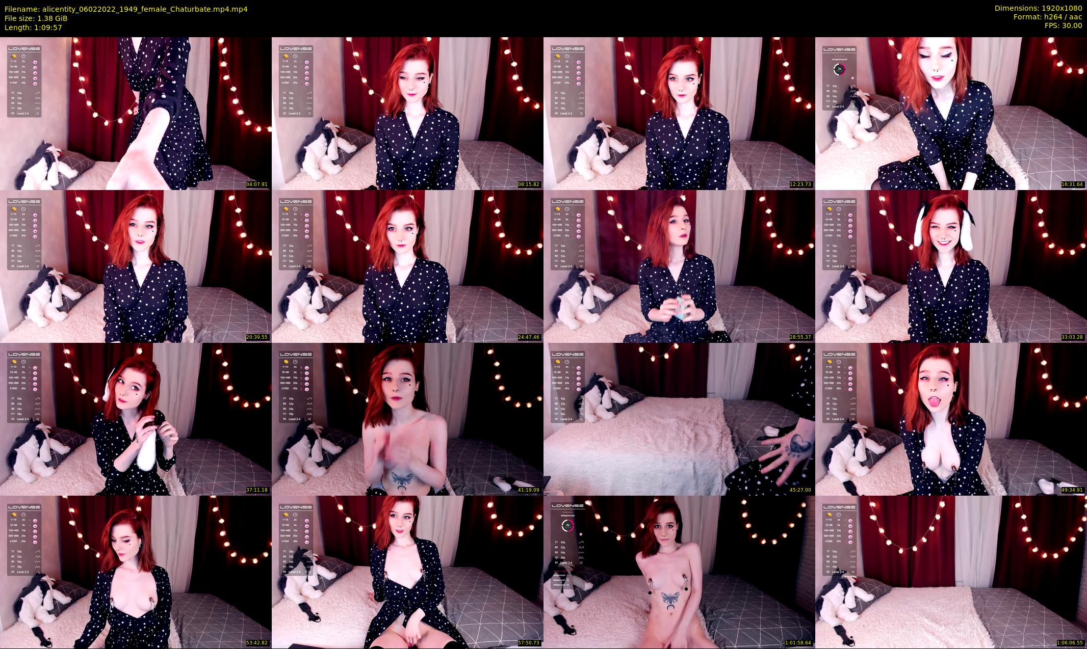 alicentity — 70 minute Chaturbate female cam show recording, 1080p, Feb 6, 2022