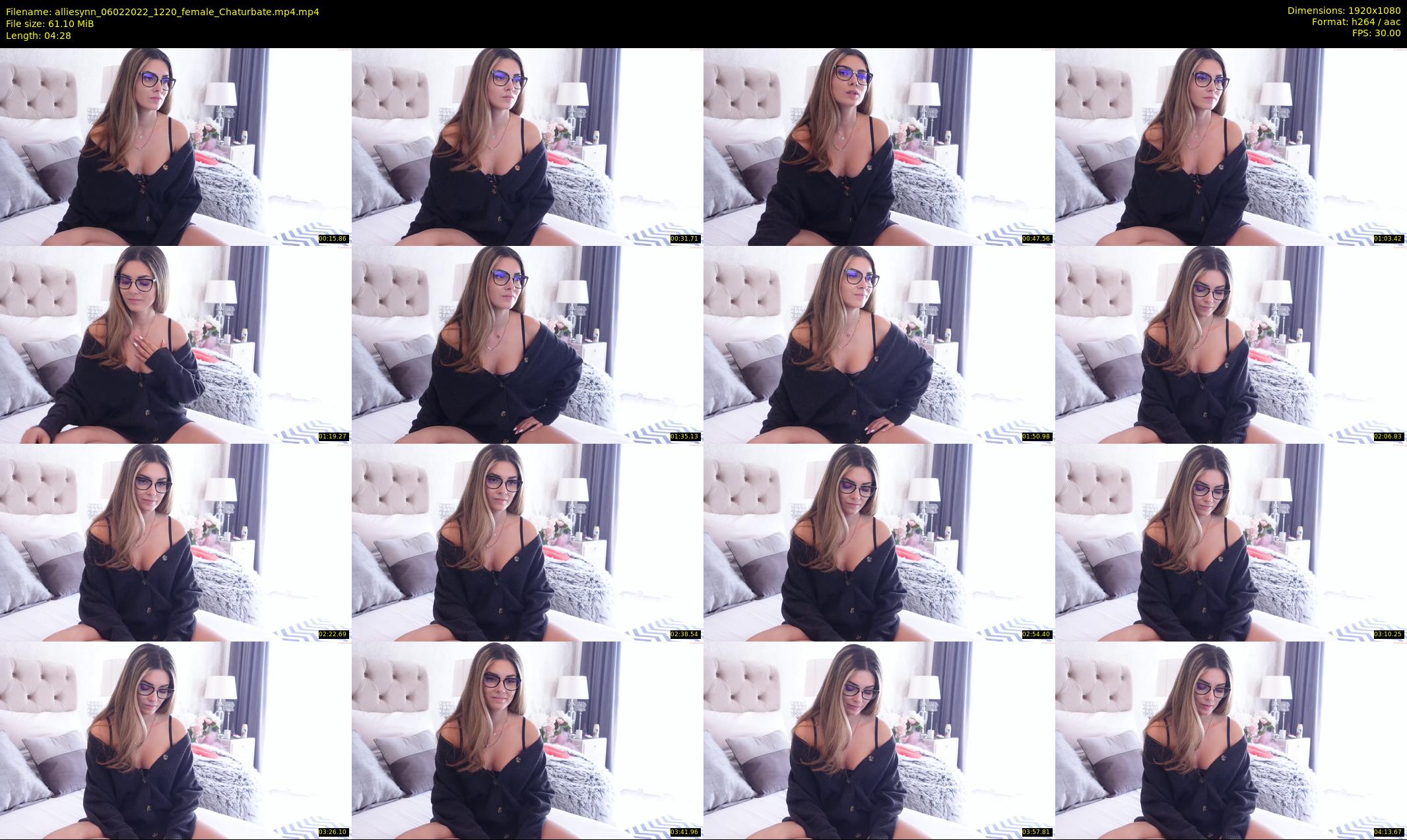 alliesynn — 5 minute Chaturbate female cam show recording, 1080p, Feb 6, 2022