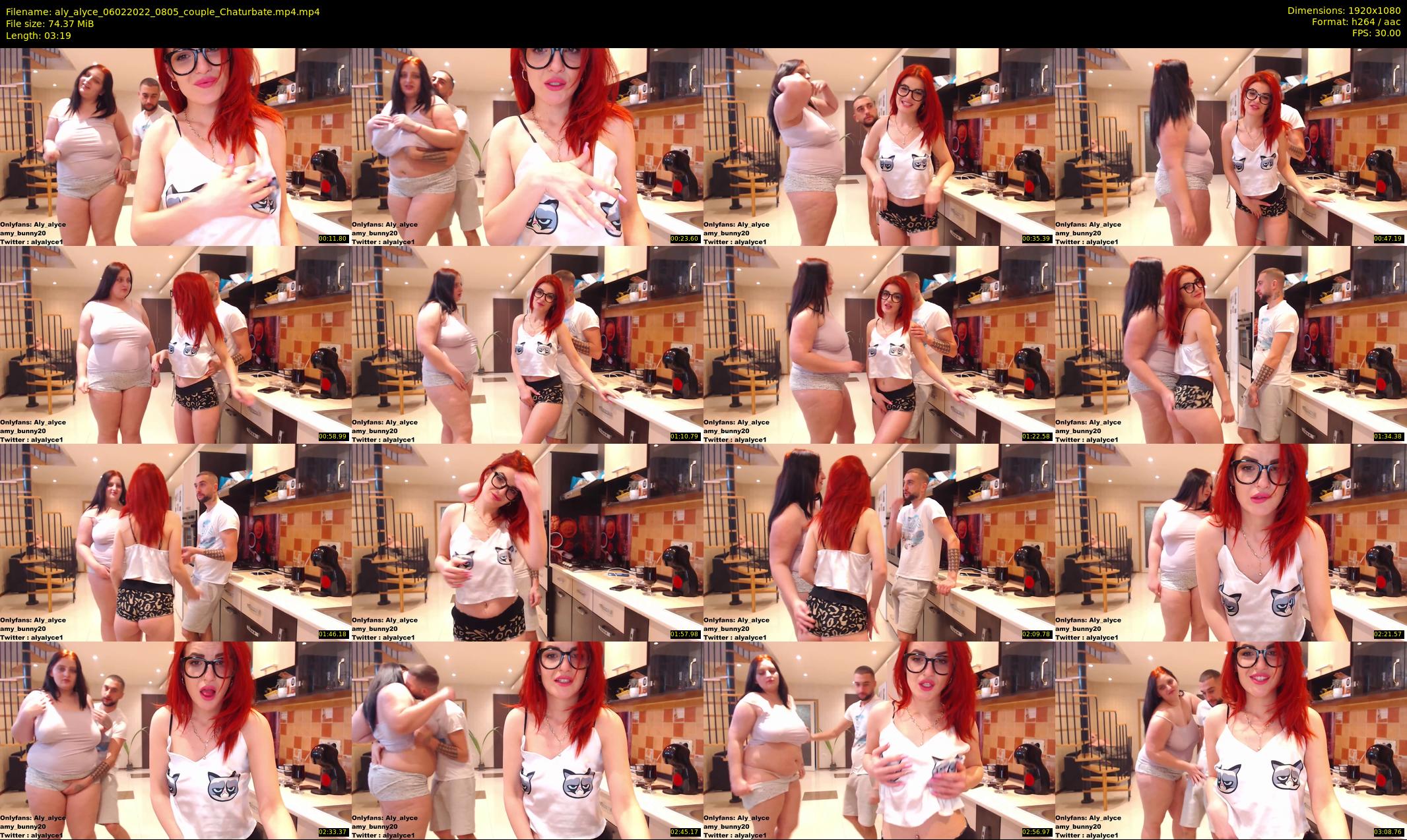 aly_alyce — 4 minute Chaturbate female cam show recording, 1080p, Feb 6, 2022