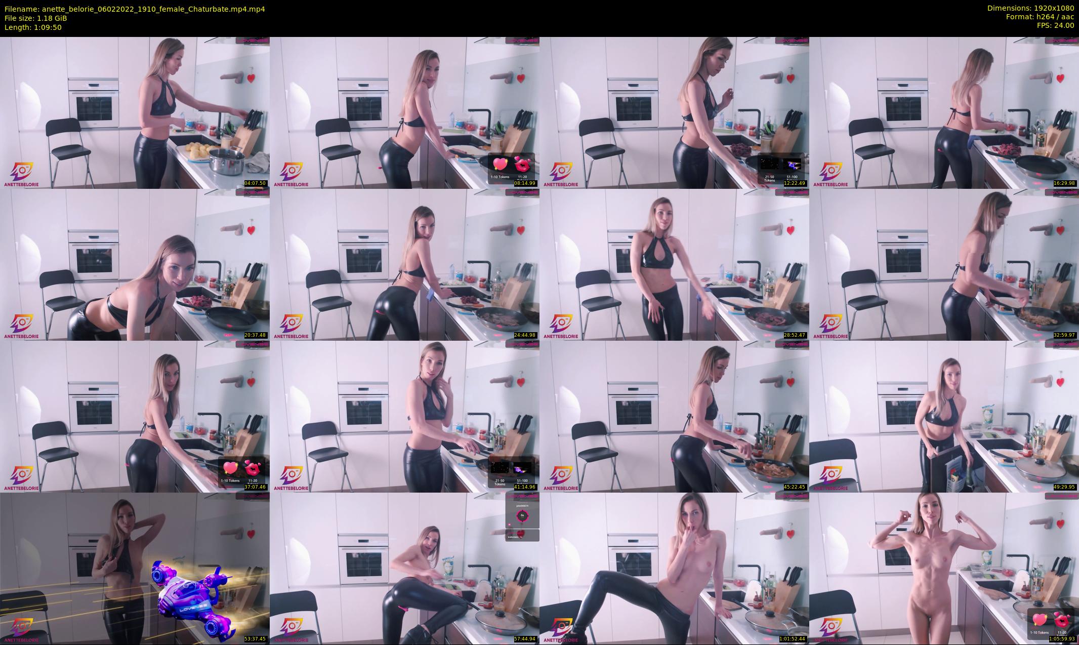 anette_belorie — 70 minute Chaturbate female cam show recording, 1080p, Feb 6, 2022