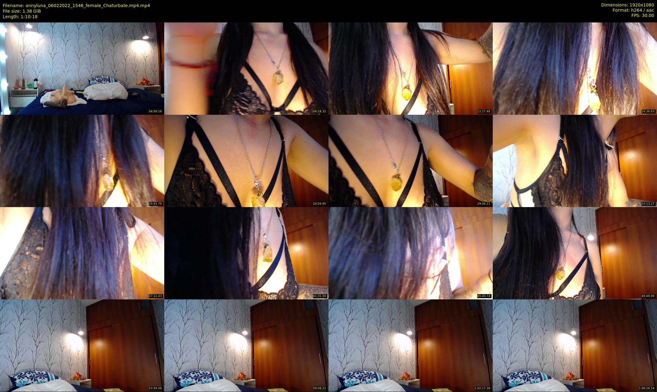 annyluna — 71 minute Chaturbate female cam show recording, 1080p, Feb 6, 2022