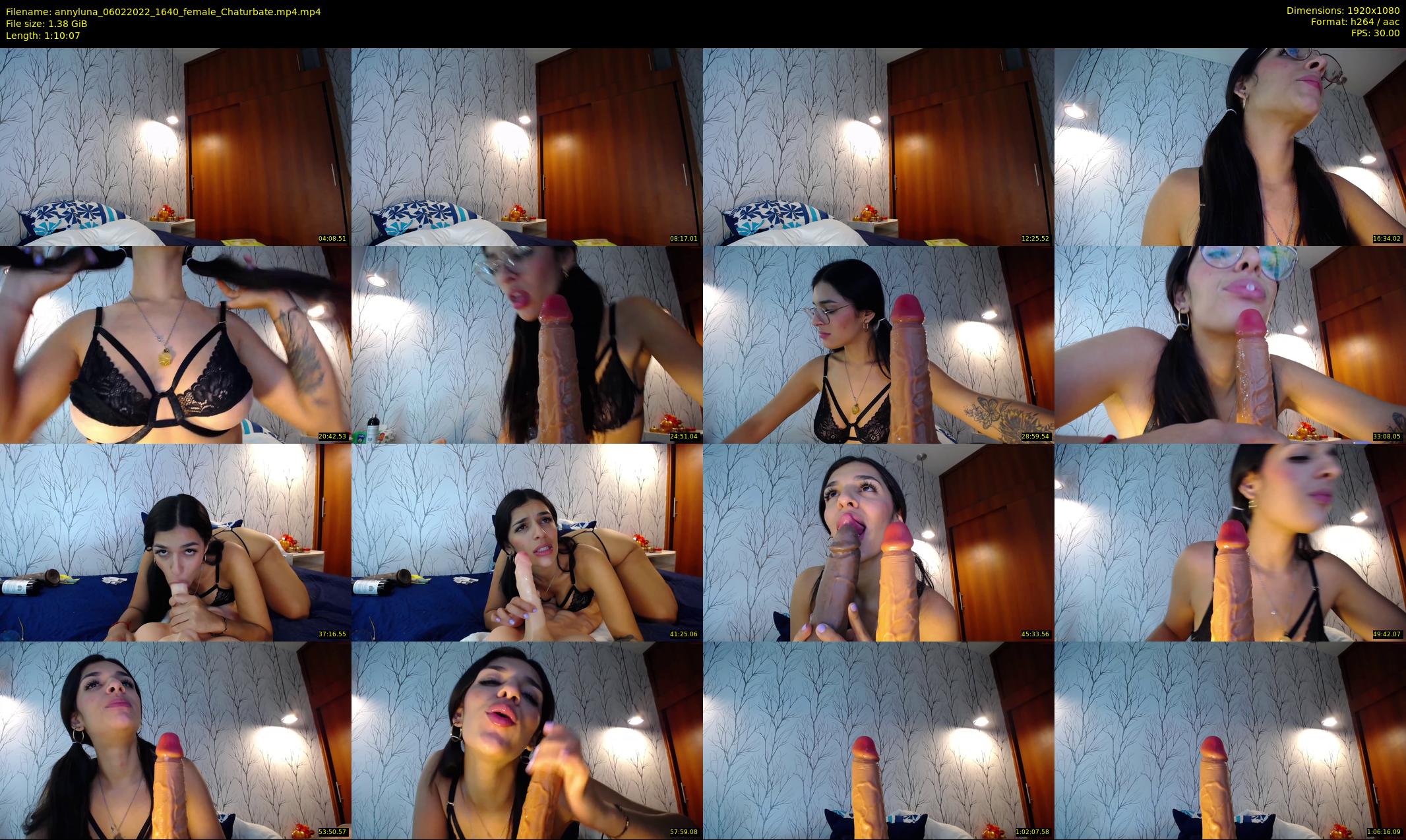 annyluna — 71 minute Chaturbate female cam show recording, 1080p, Feb 6, 2022