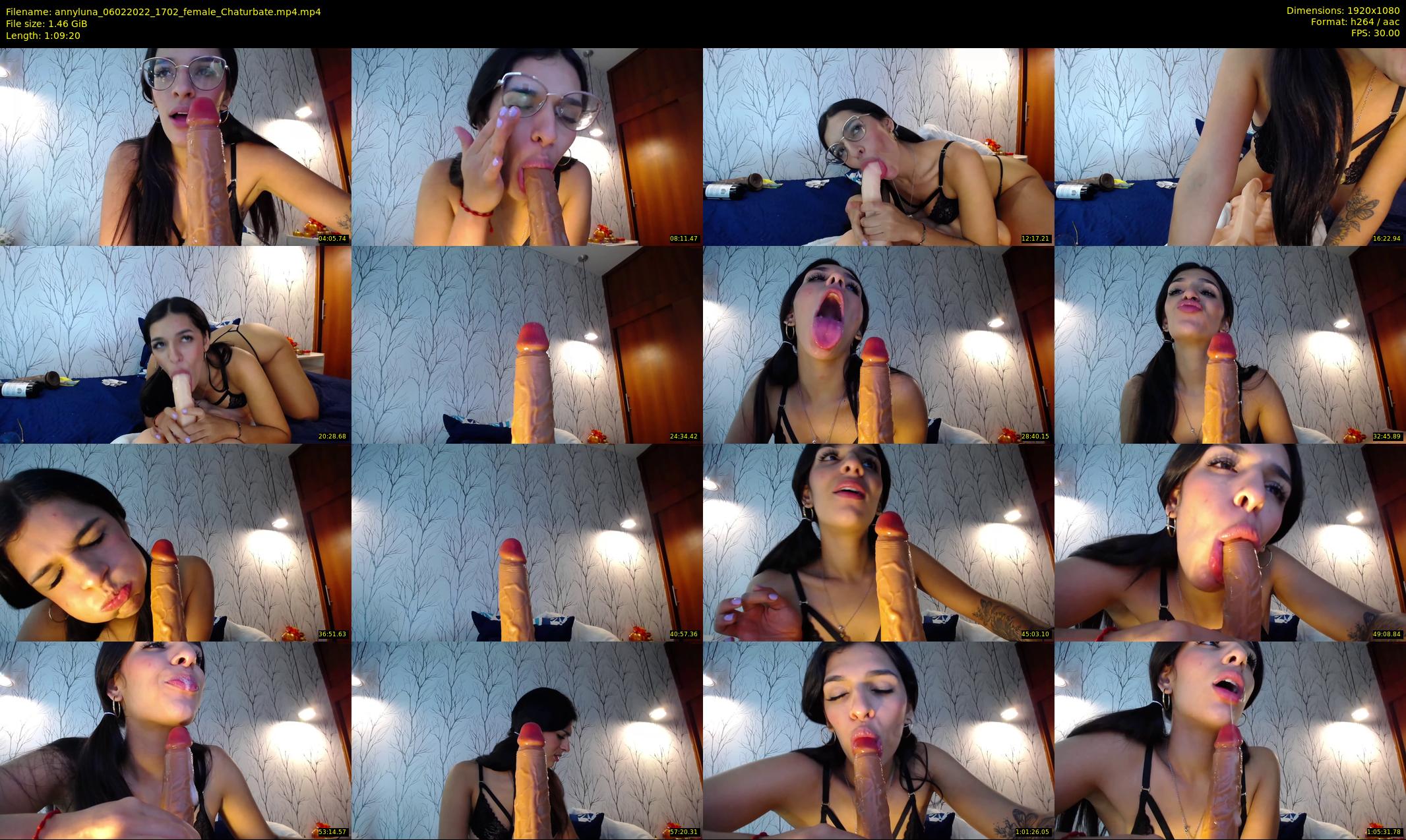 annyluna — 70 minute Chaturbate female cam show recording, 1080p, Feb 6, 2022