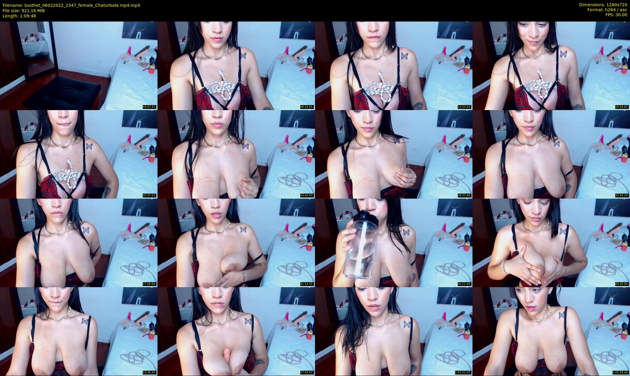 basthet — 70 minute Chaturbate female cam show recording, 720p, Feb 6, 2022
