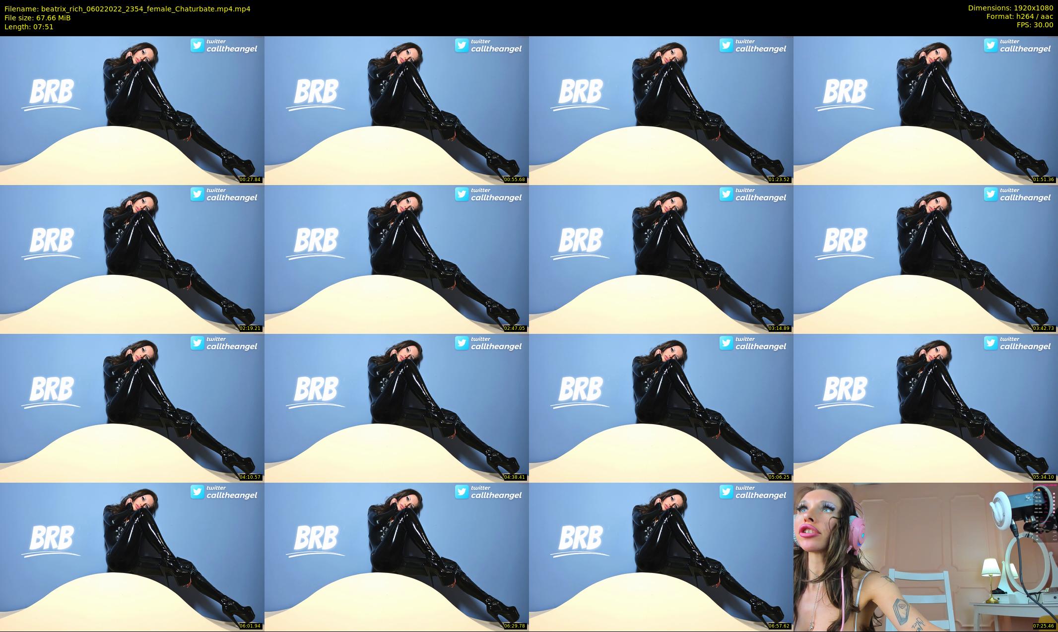 beatrix_rich — 8 minute Chaturbate female cam show recording, 1080p, Feb 6, 2022