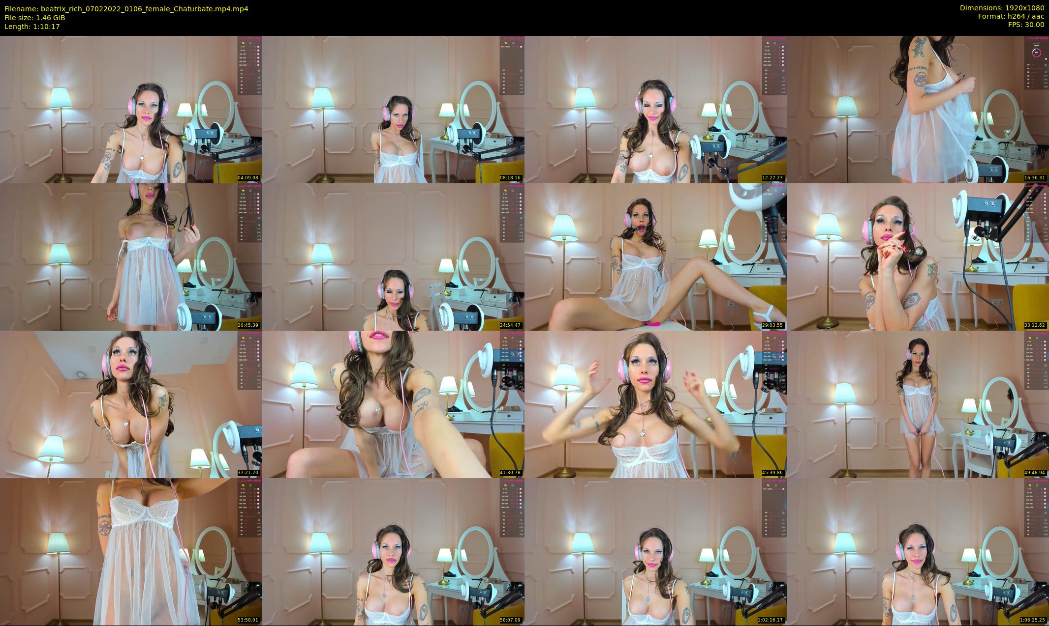 beatrix_rich — 71 minute Chaturbate female cam show recording, 1080p, Feb 7, 2022