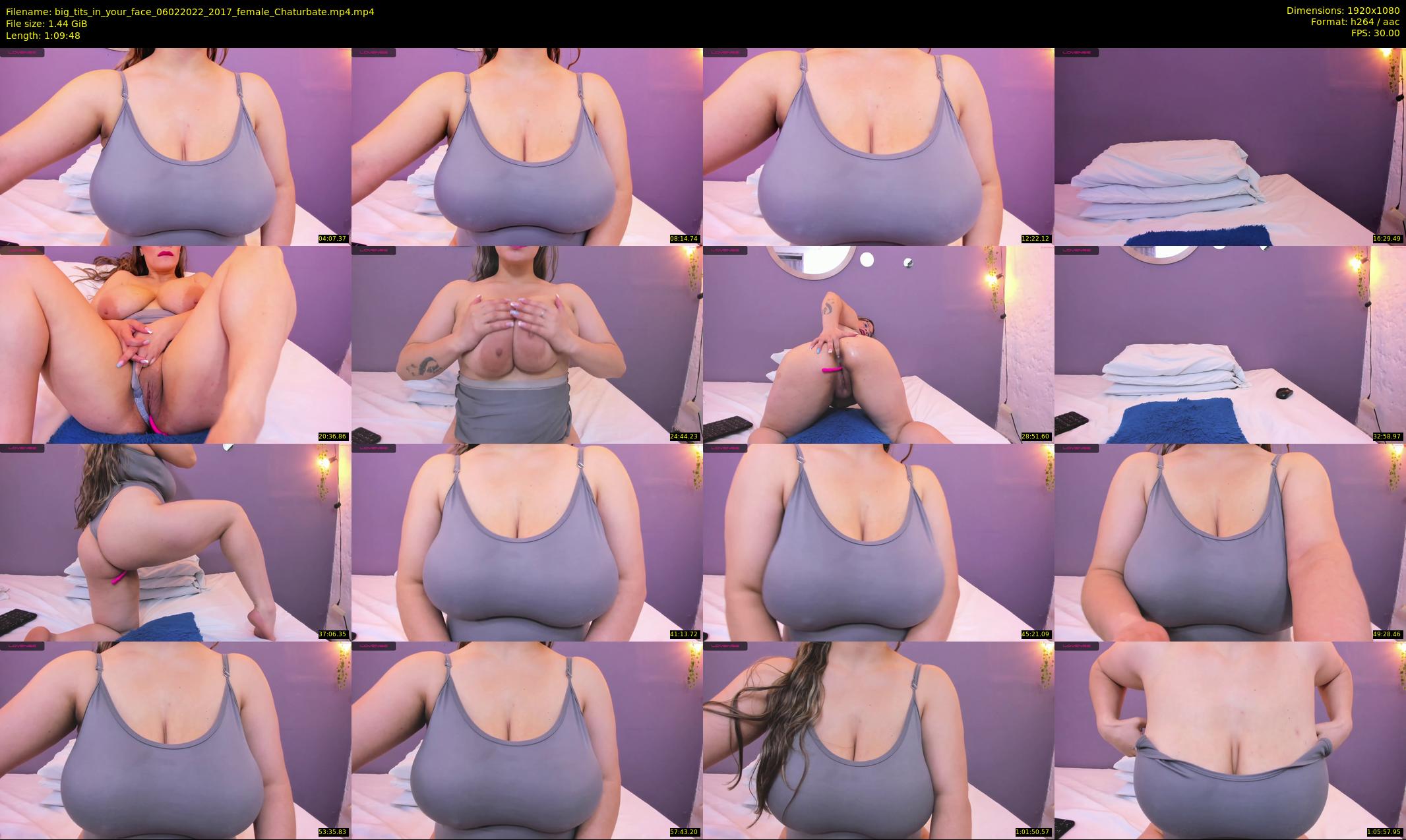 big_tits_in_your_face — 70 minute Chaturbate female cam show recording, 1080p, Feb 6, 2022