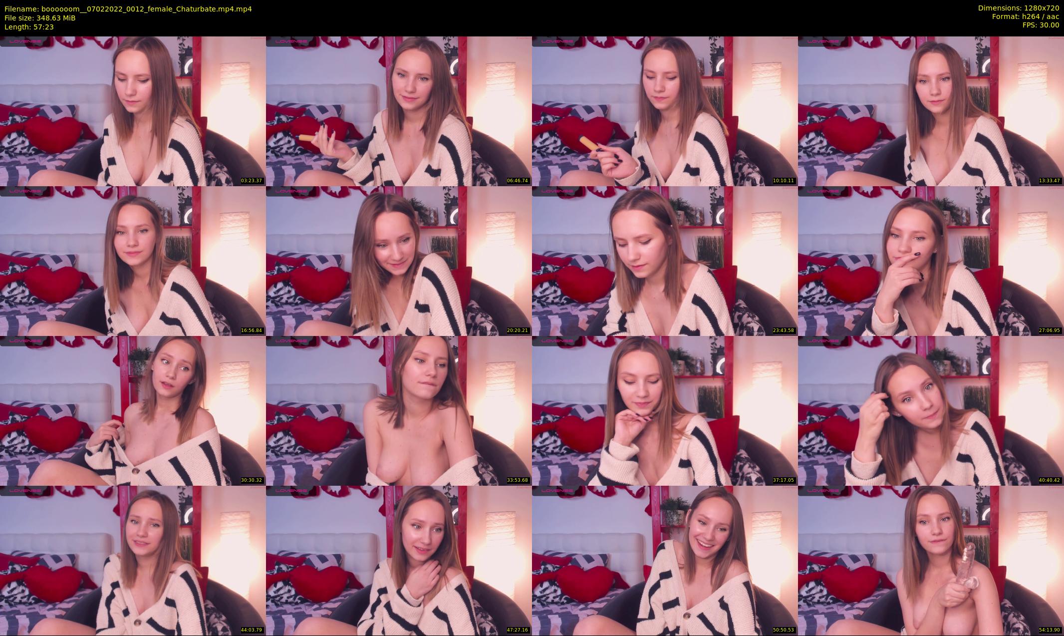 boooooom_ — 58 minute Chaturbate female cam show recording, 720p, Feb 7, 2022