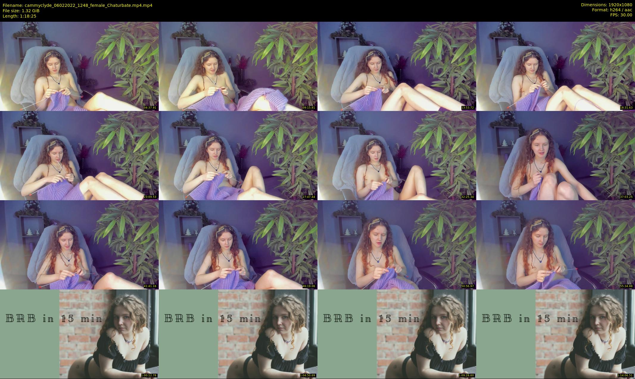 cammyclyde — 79 minute Chaturbate female cam show recording, 1080p, Feb 6, 2022
