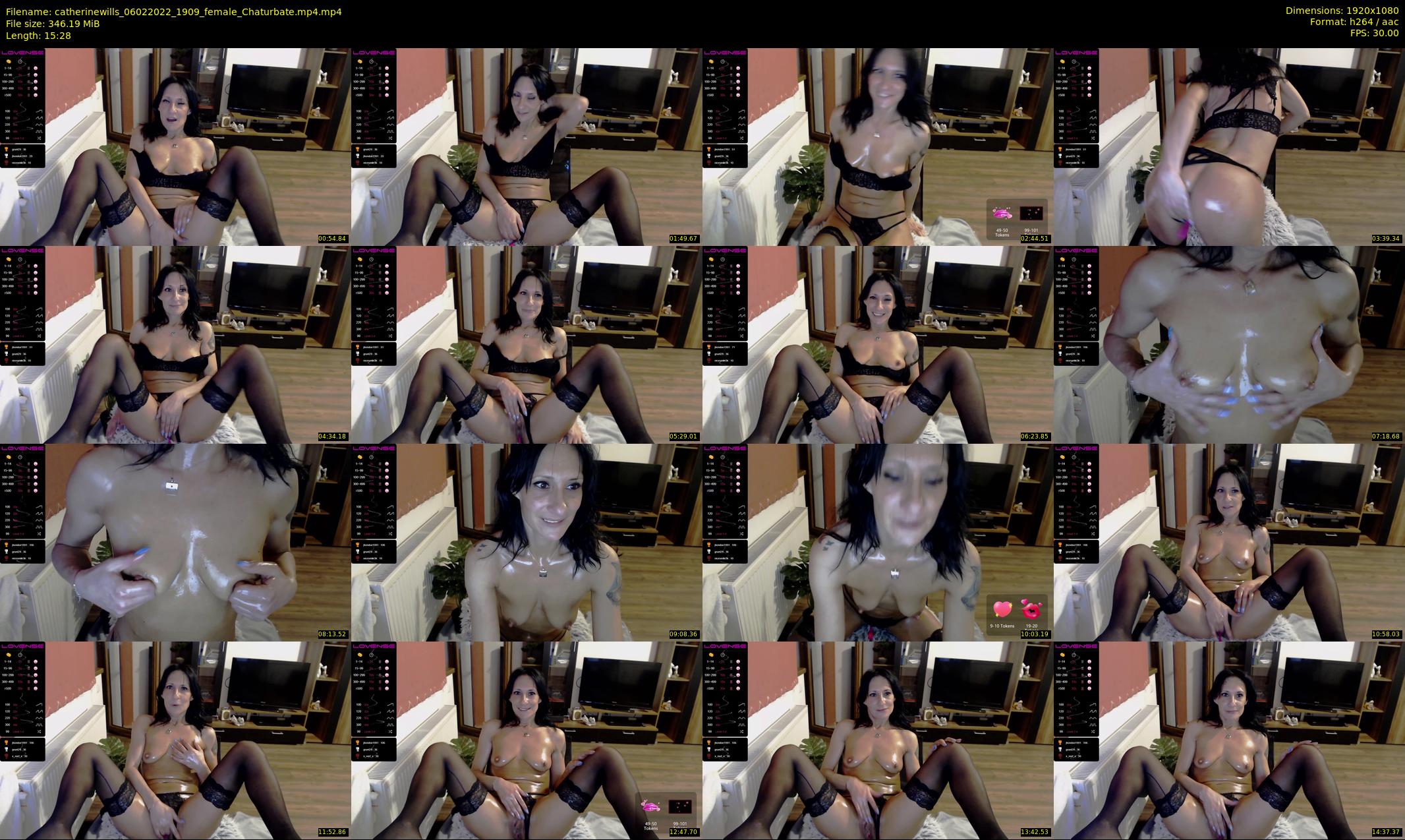 catherinewills — 16 minute Chaturbate female cam show recording, 1080p, Feb 6, 2022