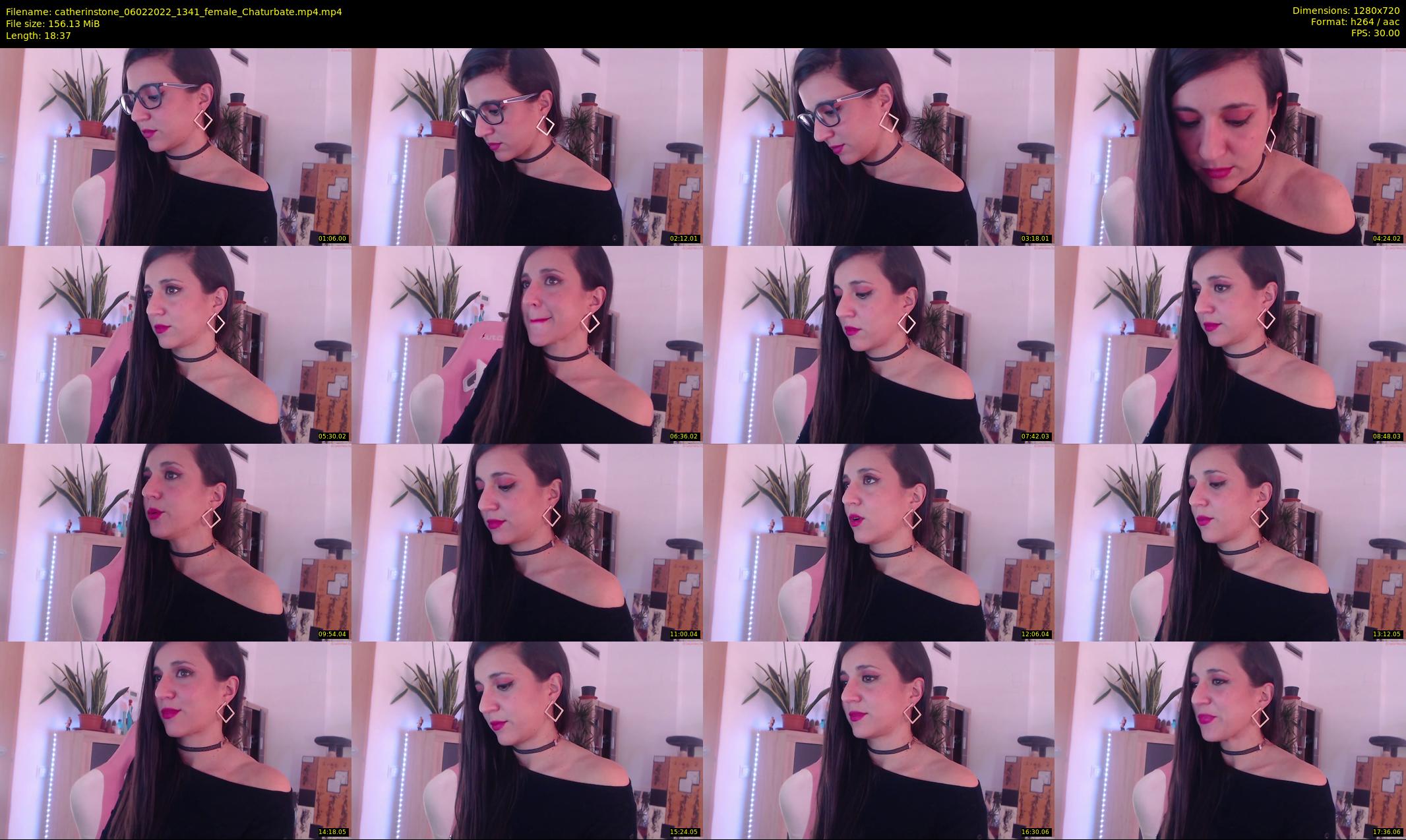 catherinstone — 19 minute Chaturbate female cam show recording, 720p, Feb 6, 2022
