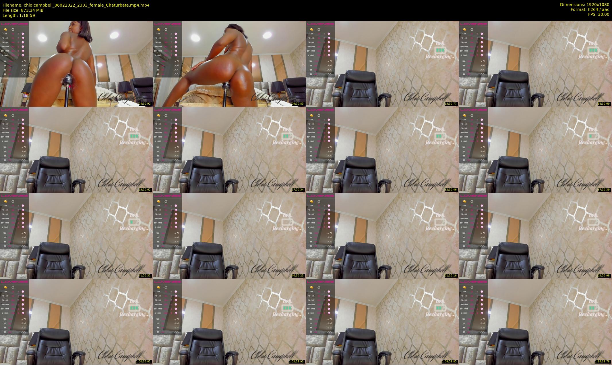 chloicampbell — 79 minute Chaturbate female cam show recording, 1080p, Feb 6, 2022