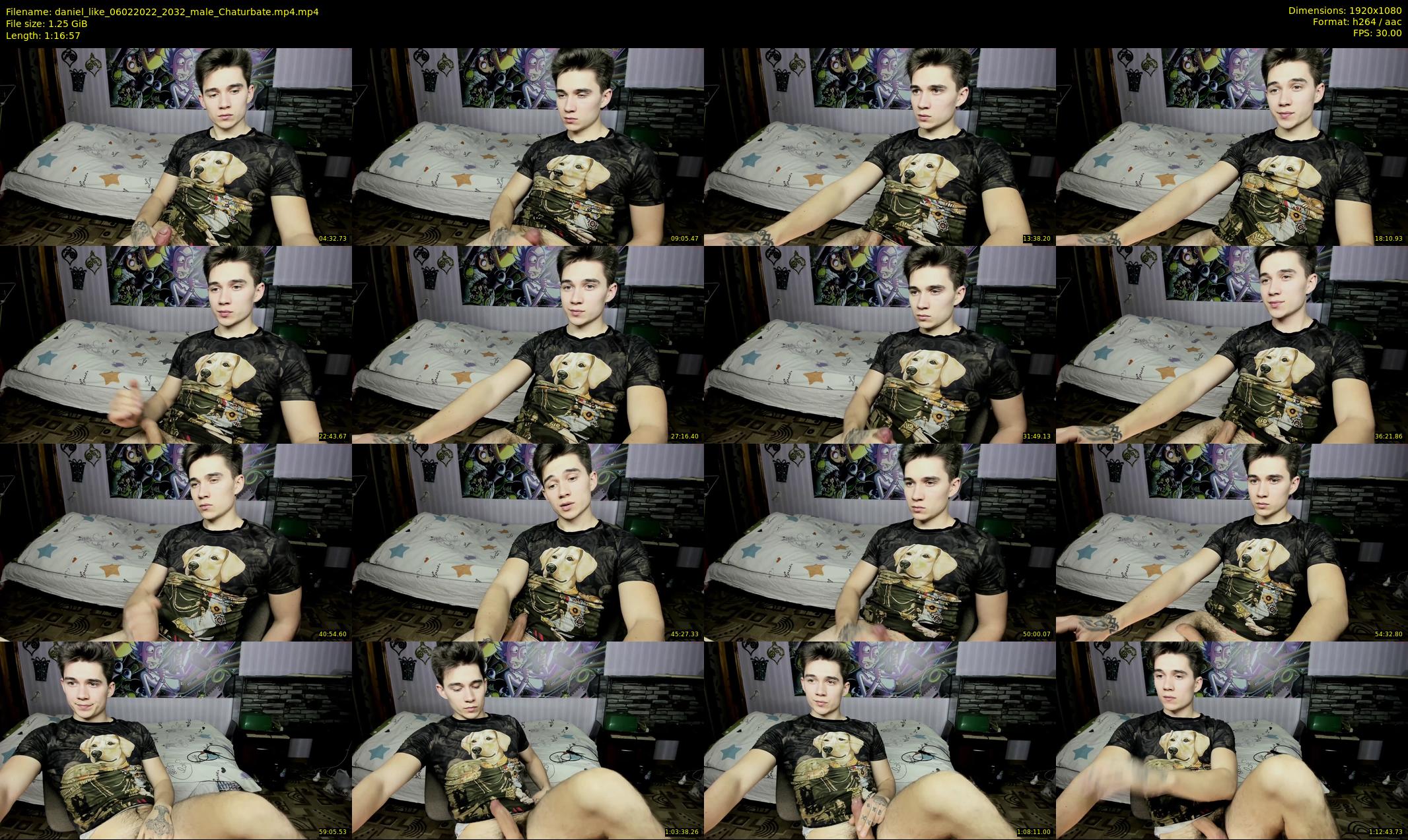 daniel_like — 77 minute Chaturbate male cam show recording, 1080p, Feb 6, 2022