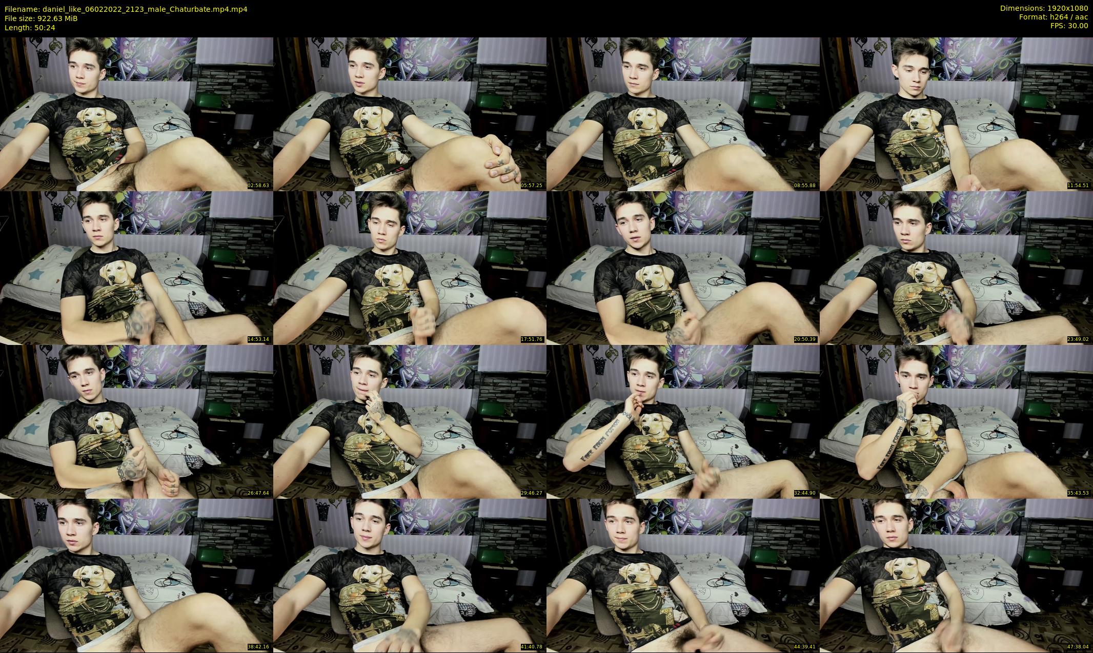 daniel_like — 51 minute Chaturbate male cam show recording, 1080p, Feb 6, 2022