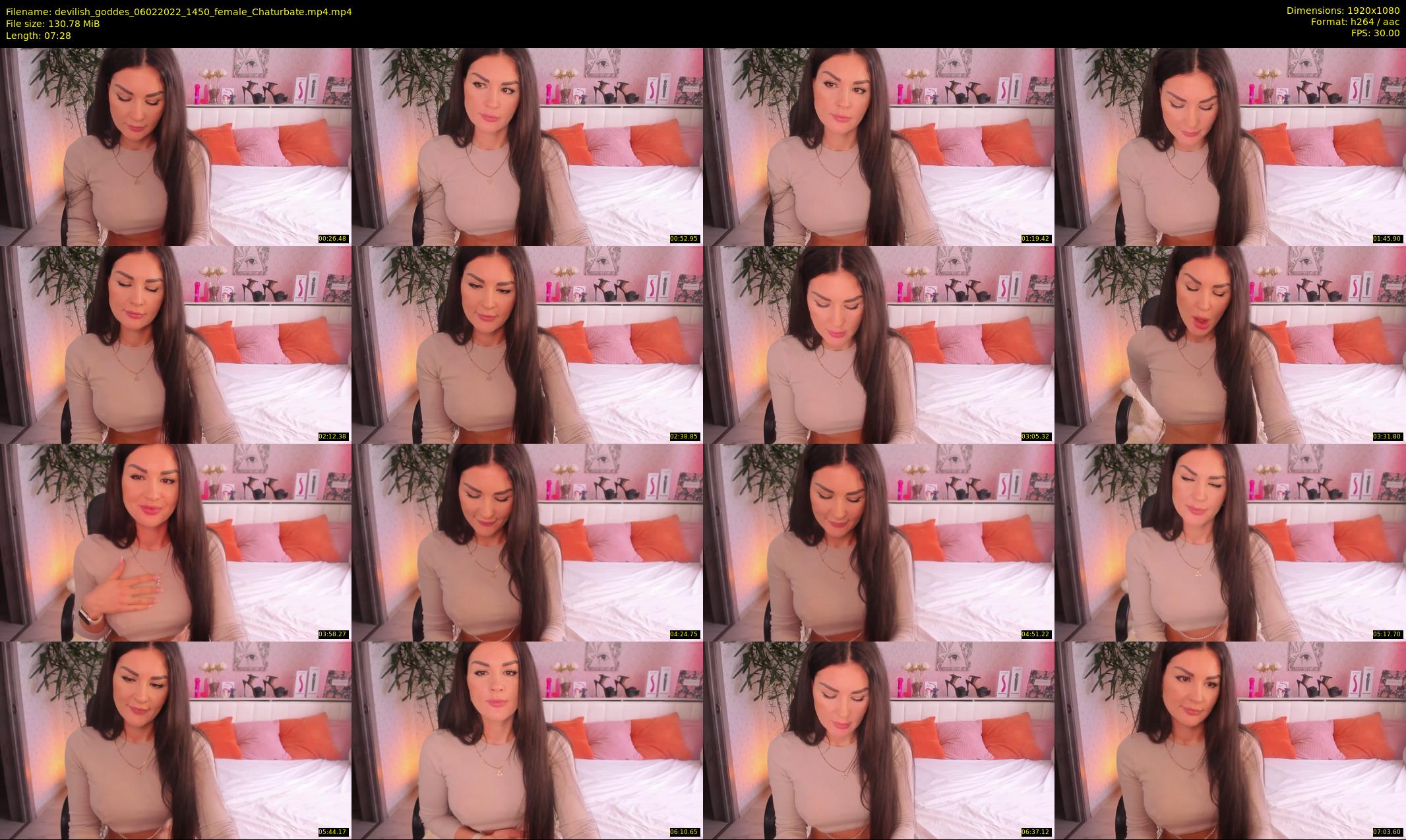 devilish_goddes — 8 minute Chaturbate female cam show recording, 1080p, Feb 6, 2022