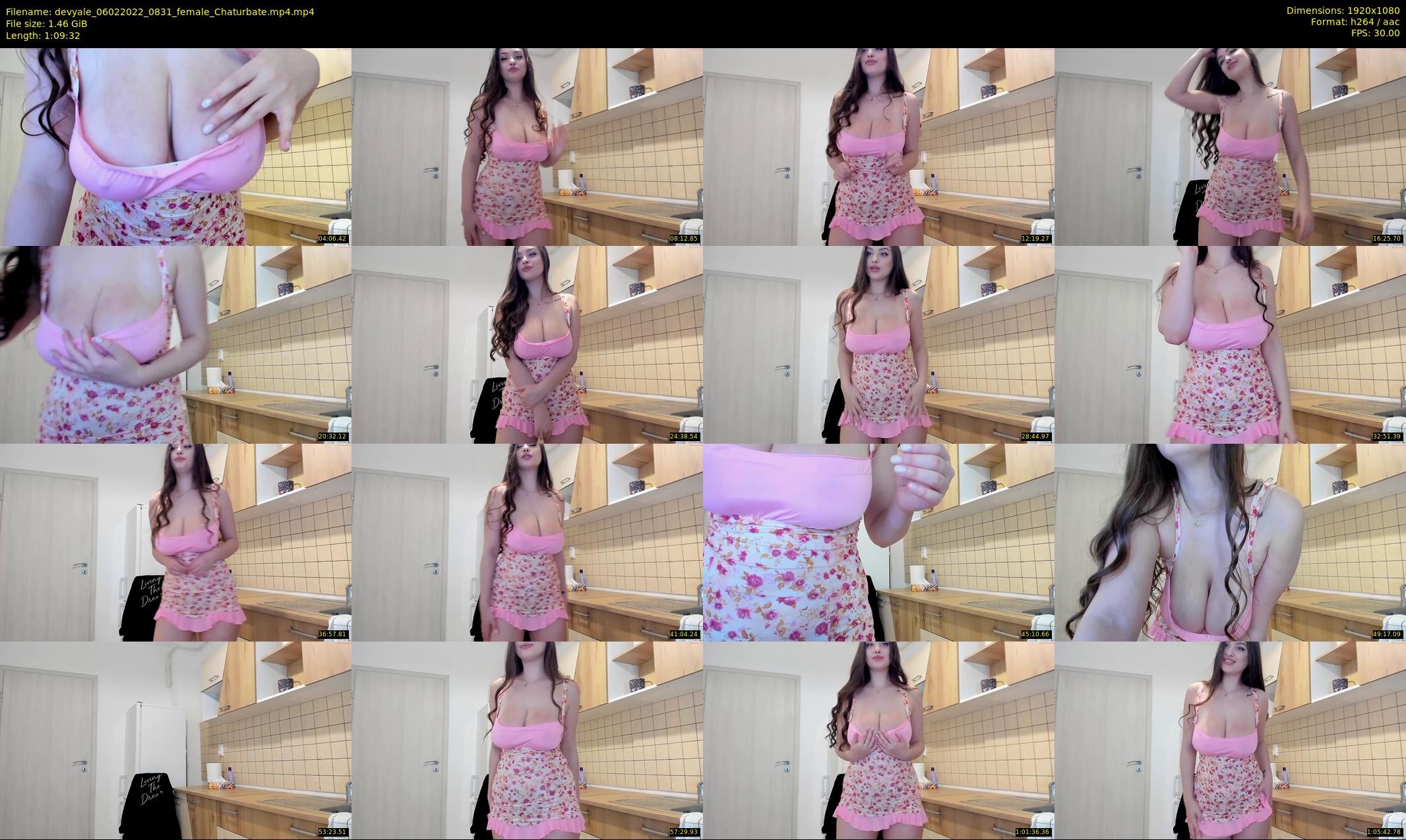 devyale — 70 minute Chaturbate female cam show recording, 1080p, Feb 6, 2022