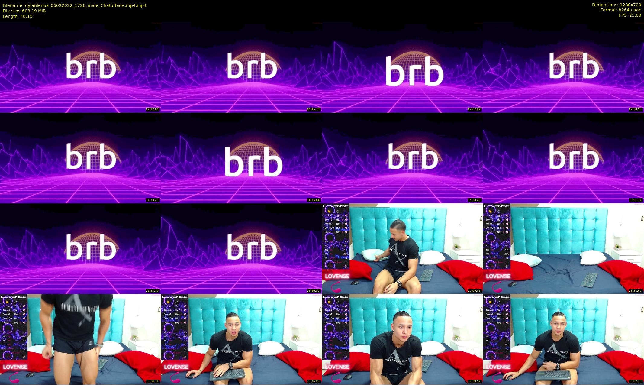 dylanlenox — 41 minute Chaturbate male cam show recording, 720p, Feb 6, 2022
