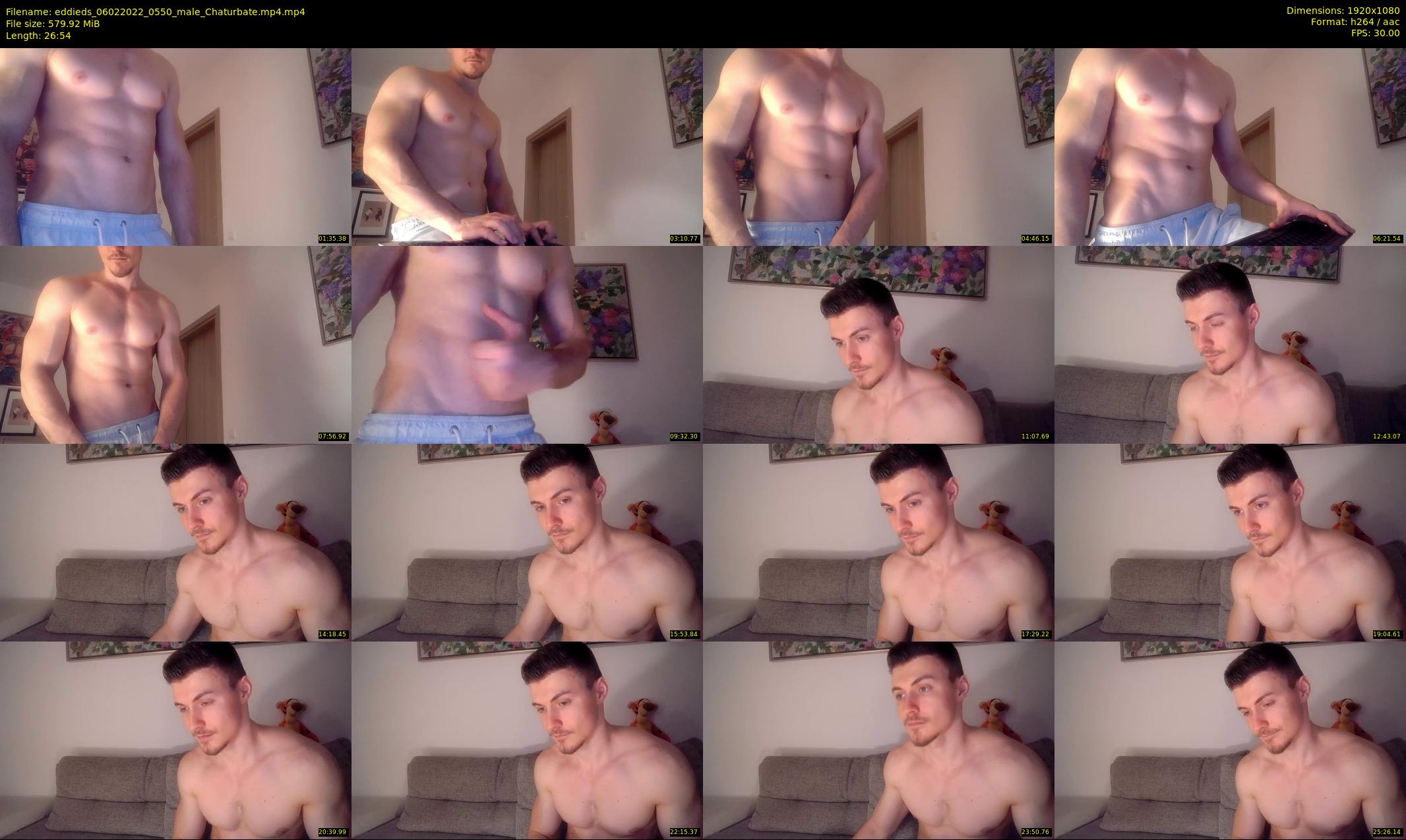 eddieds — 27 minute Chaturbate male cam show recording, 1080p, Feb 6, 2022