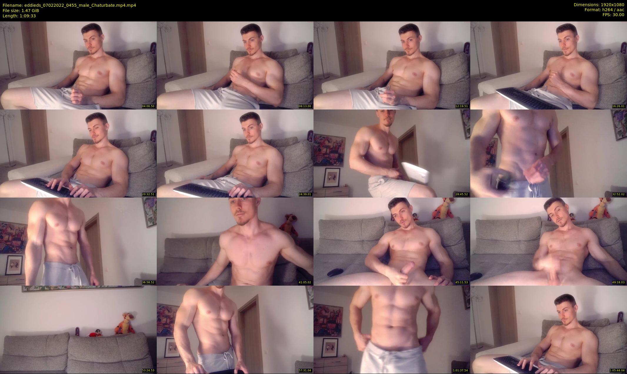 eddieds — 70 minute Chaturbate male cam show recording, 1080p, Feb 7, 2022