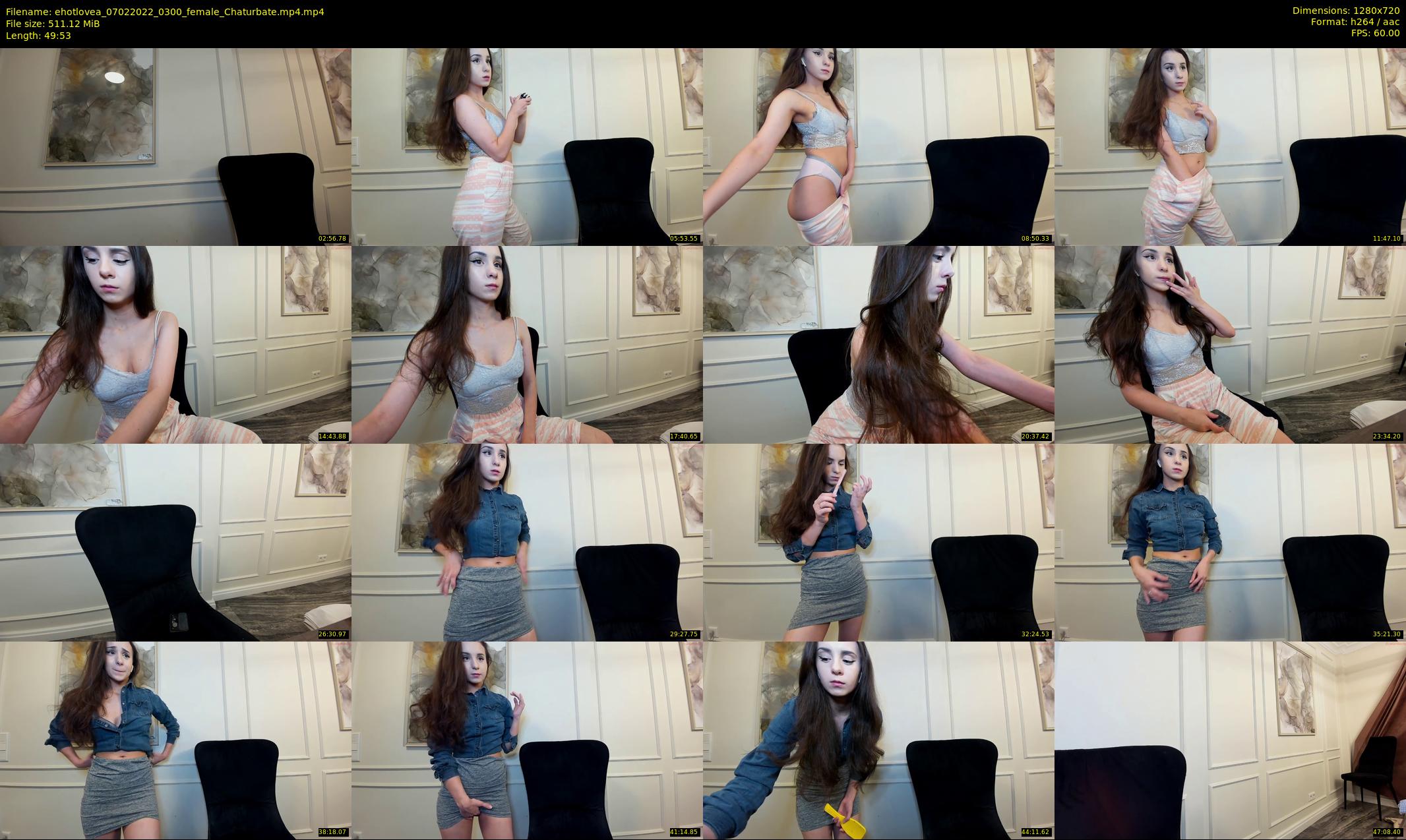 ehotlovea — 50 minute Chaturbate female cam show recording, 720p, Feb 7, 2022
